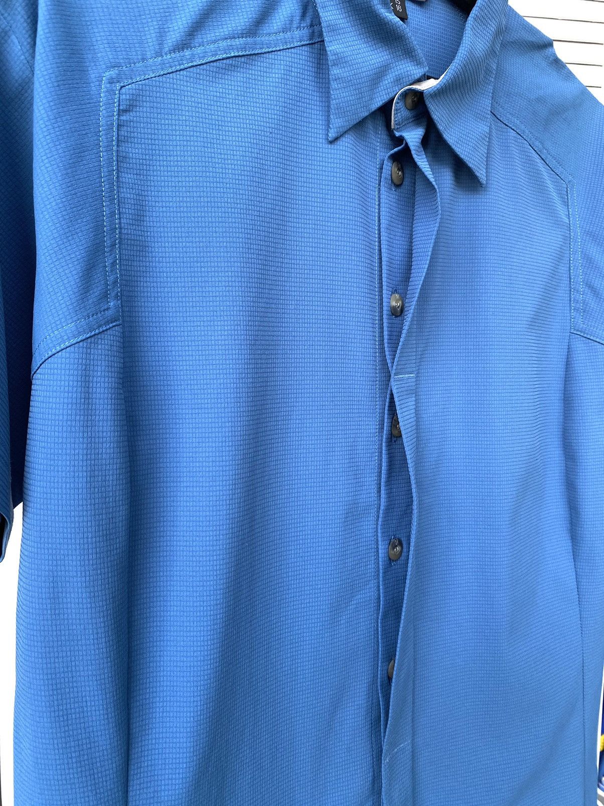 Haglofs × Vintage Vintage Haglofs Climatic Gore Tex Tech Button Up Shirt Size XL / US 12-14 / IT 48-50 - 7 Thumbnail