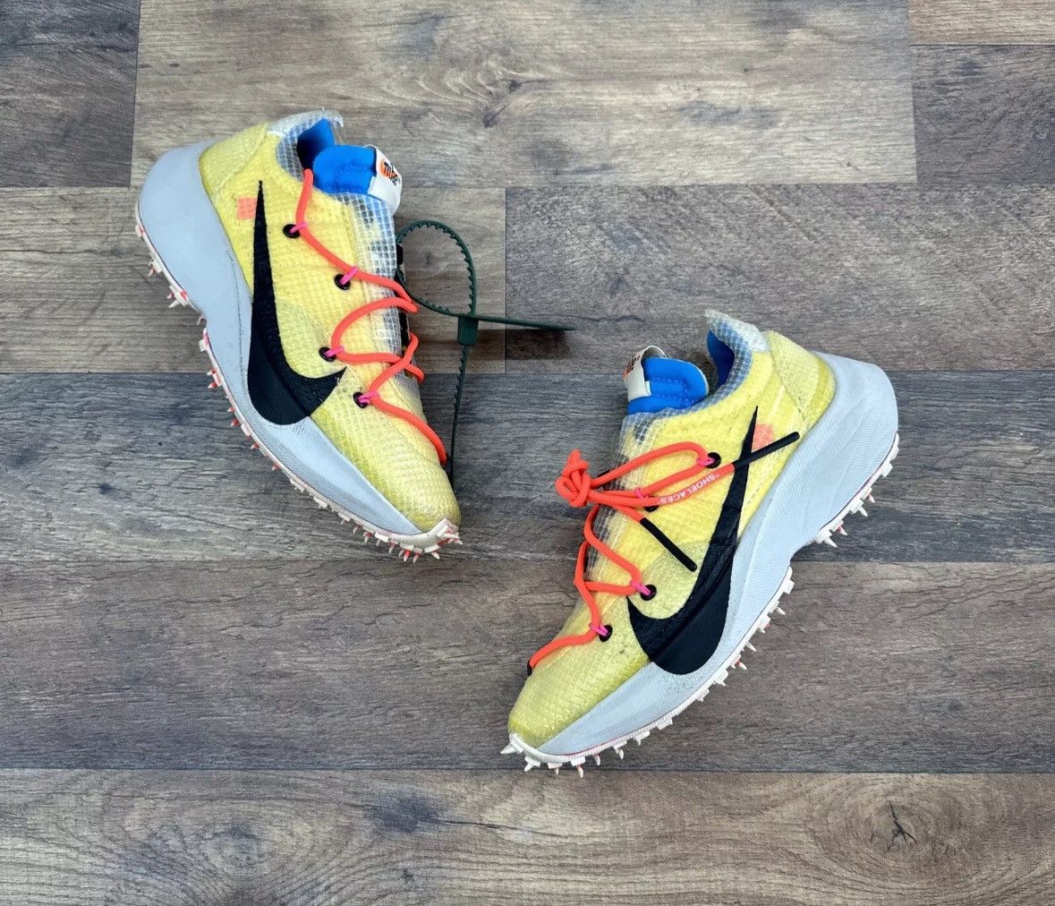 Nike × Off-White Nike Vapor Street x Off-White Low Tour Yellow W Size US 5 / IT 35 - 1 Thumbnail
