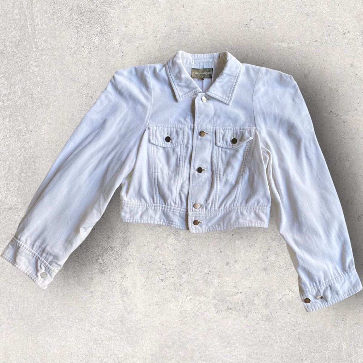 Vintage 1989 Fleece Cropped Jacket