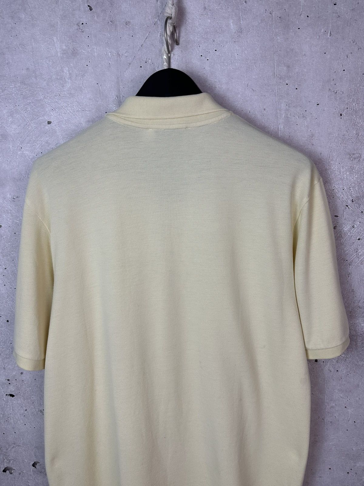 Yves Saint Laurent YSL YvesSaintLaurent Vintage Yellow Cotton Short Sleeve Polo Size US XL / EU 56 / 4 - 10 Thumbnail