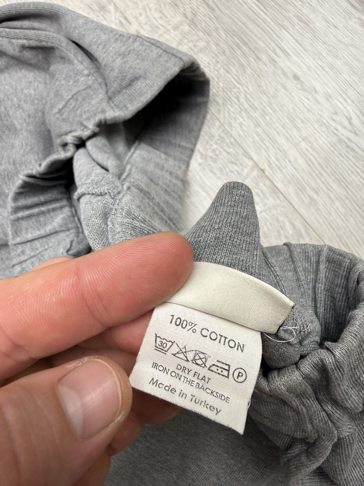 Dries Van Noten Dries Van Noten Gray Cotton Sweatpants Light Track Pants Size 30" / US 8 / IT 44 - 13 Thumbnail
