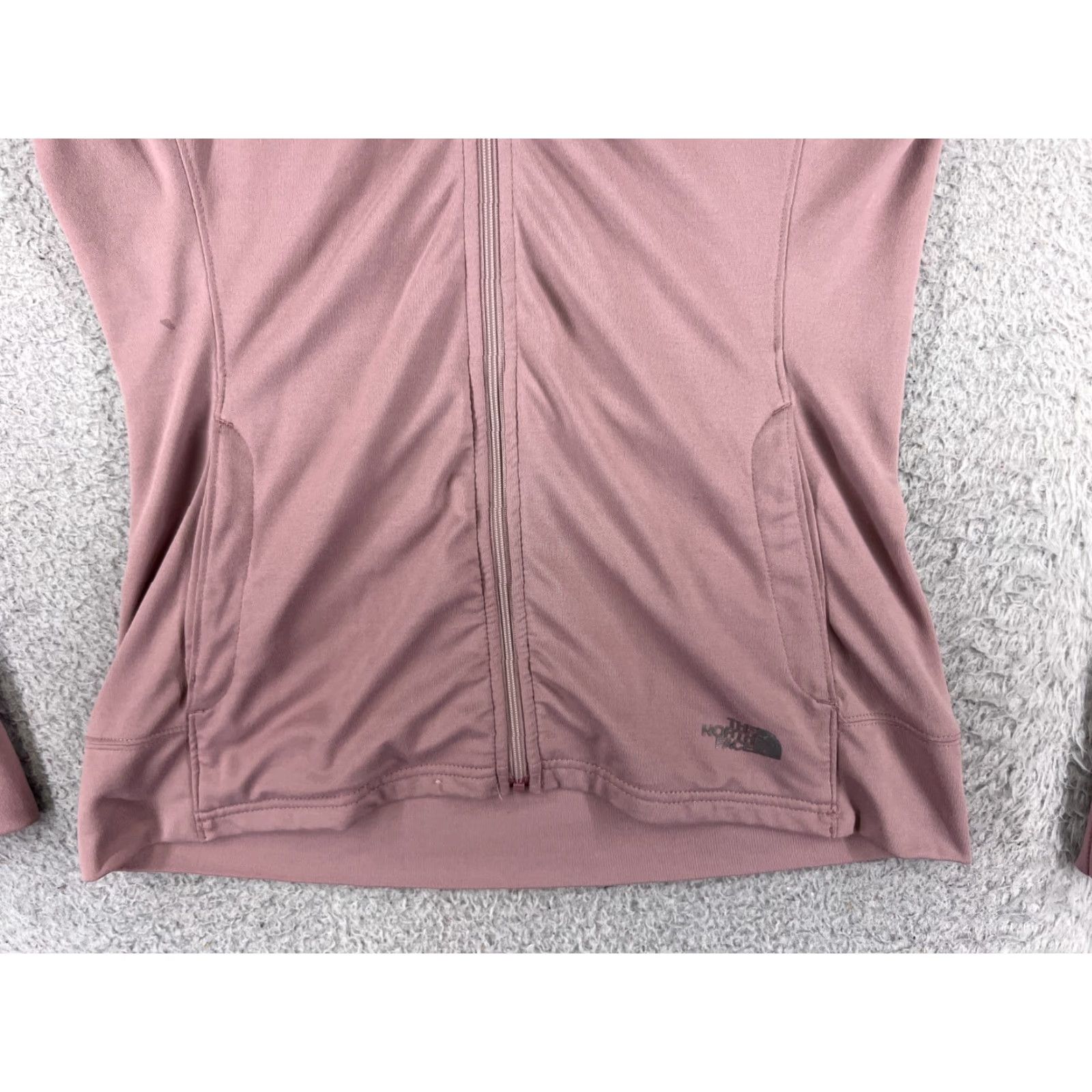 The North Face The North Face Hoodie Womens S Pink Lightweight Vaporwick Poly Blend Logo Crew Neck Pullover Sweatshirt Activewear Size S / US 4 / IT 40 - 5 Thumbnail