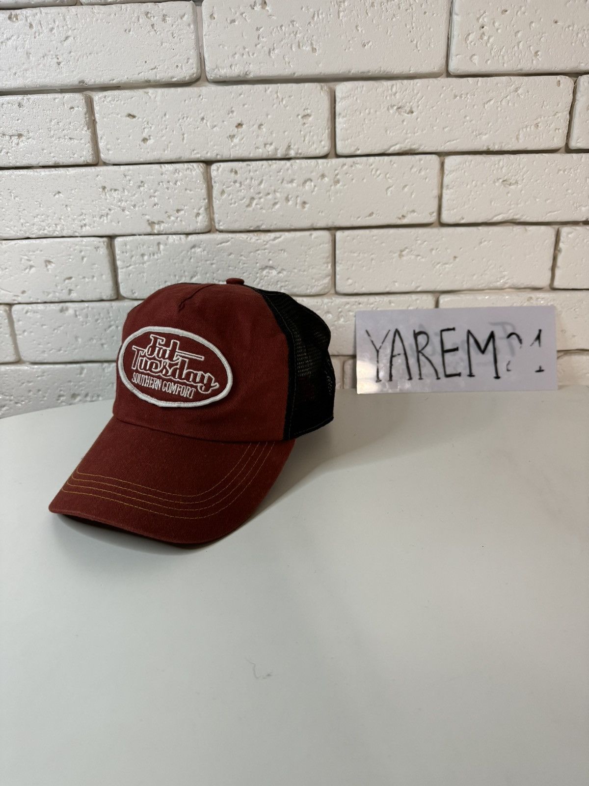 Vintage Fat Tuesday Southern Comfort vintage cap hat Size ONE SIZE - 1 Thumbnail