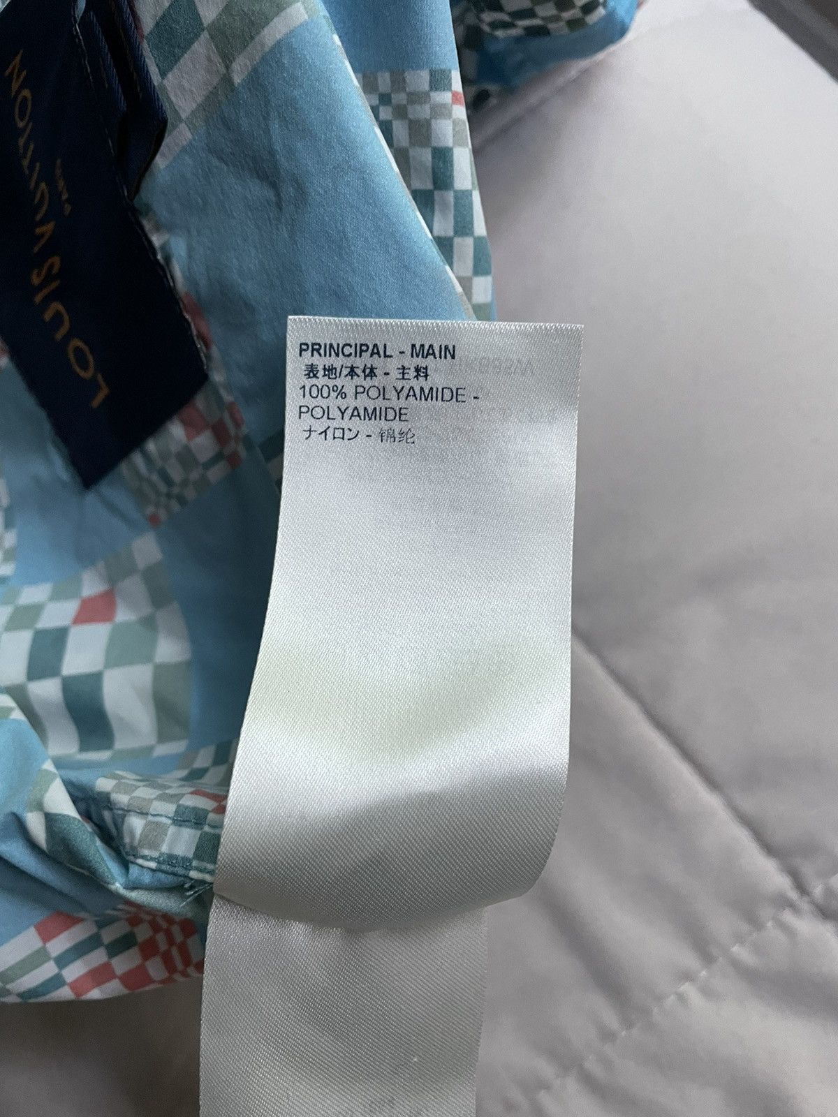 Louis Vuitton Louis Vuitton Distorted Damier Blue Windbreaker Size US M / EU 48-50 / 2 - 13 Thumbnail