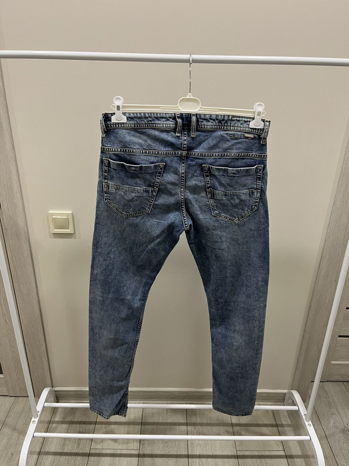 Diesel Distressed Denim Y2k Diesel Vintage Jeans Style Slim Size US 33 - 1 Thumbnail