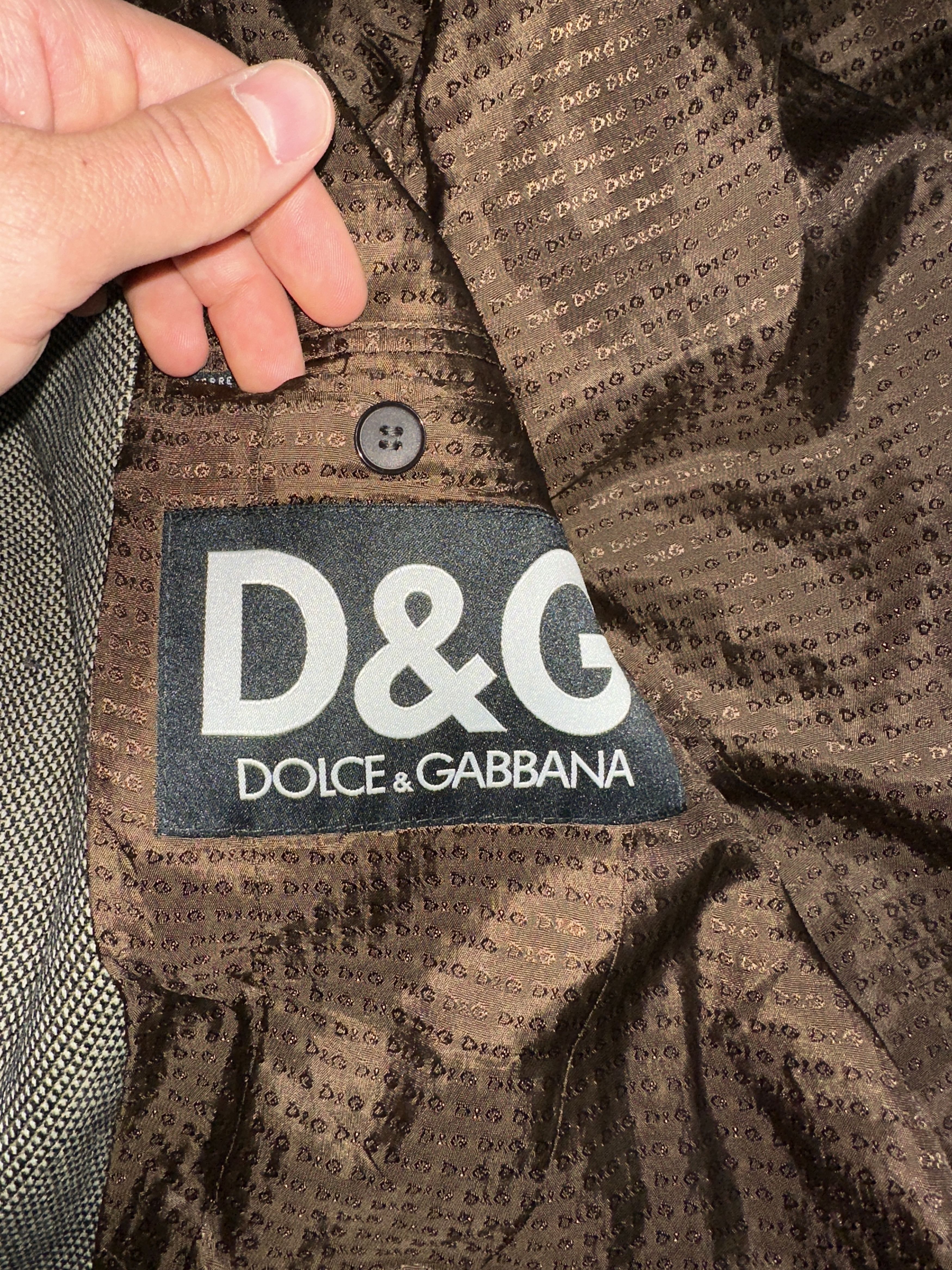 Dolce & Gabbana Dolce & Gabbana D&G Tailored Blazer 3 Button Long Cut 50 Size 50R - 4 Thumbnail