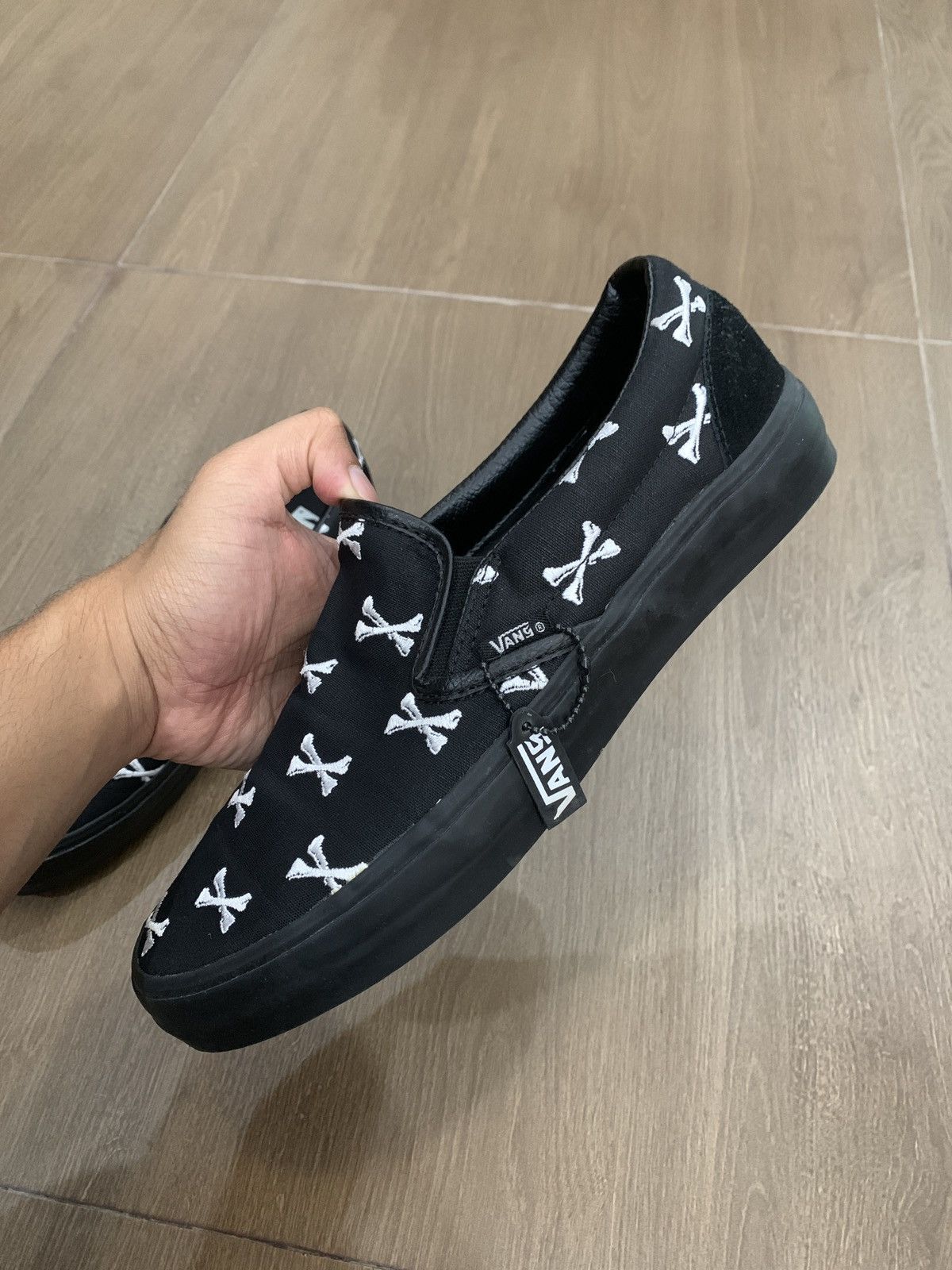 Syndicate × Vans × Wtaps Vans Slip On X WTAPS Crossbone Size US 9.5 / EU 42-43 - 3 Thumbnail