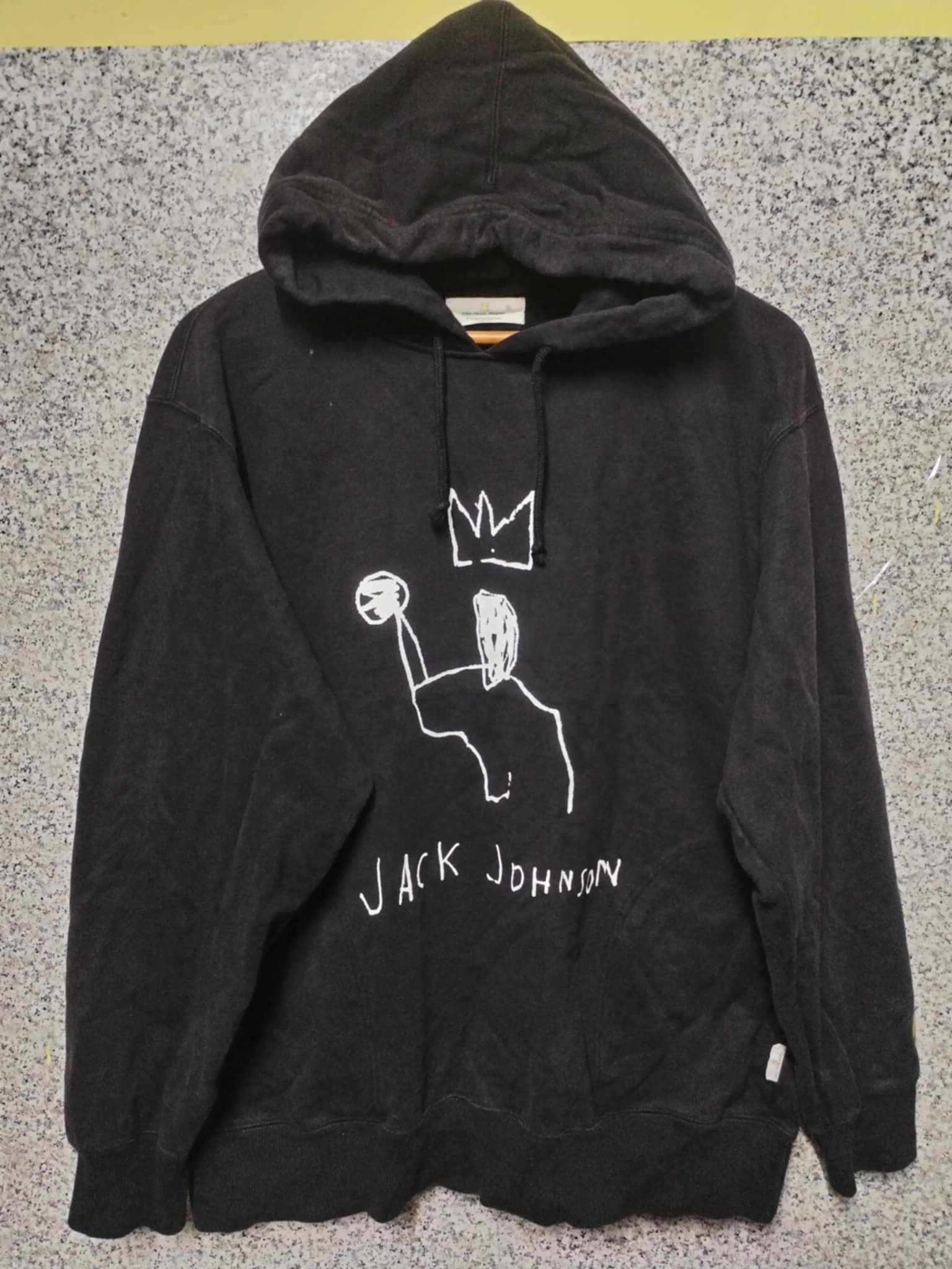 Jean-Michel shops Basquiat Hoodie Mens Size Medium NYC Pop Art Hooded Sweatshirt