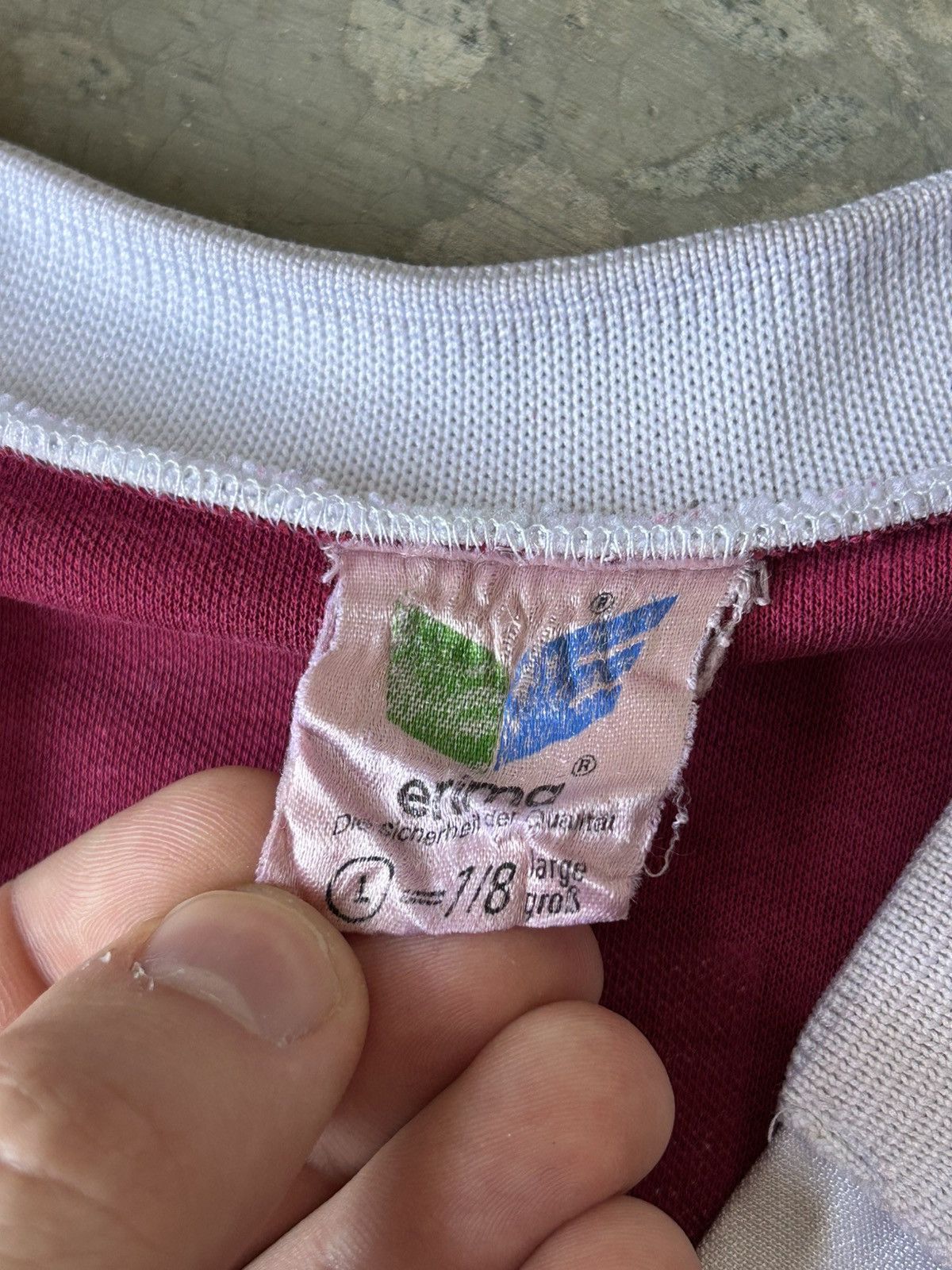 Erima Erima West Germany Jersey Vintage Ford Y2K 80s 70s Rare Size US L / EU 52-54 / 3 - 11 Thumbnail