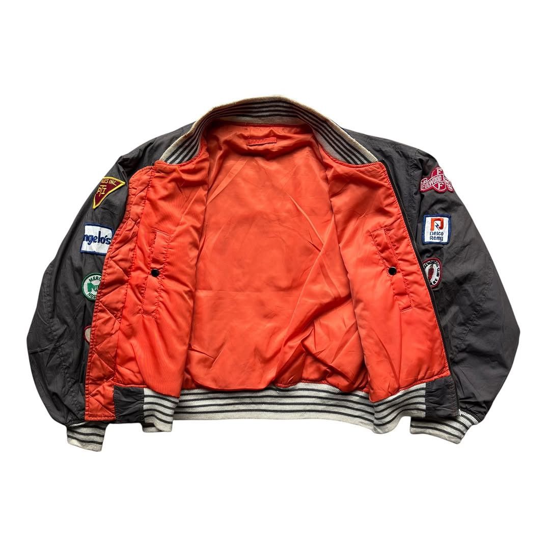 Vintage Vintage dog house distressed bomber jacket Size US L / EU 52-54 / 3 - 3 Thumbnail