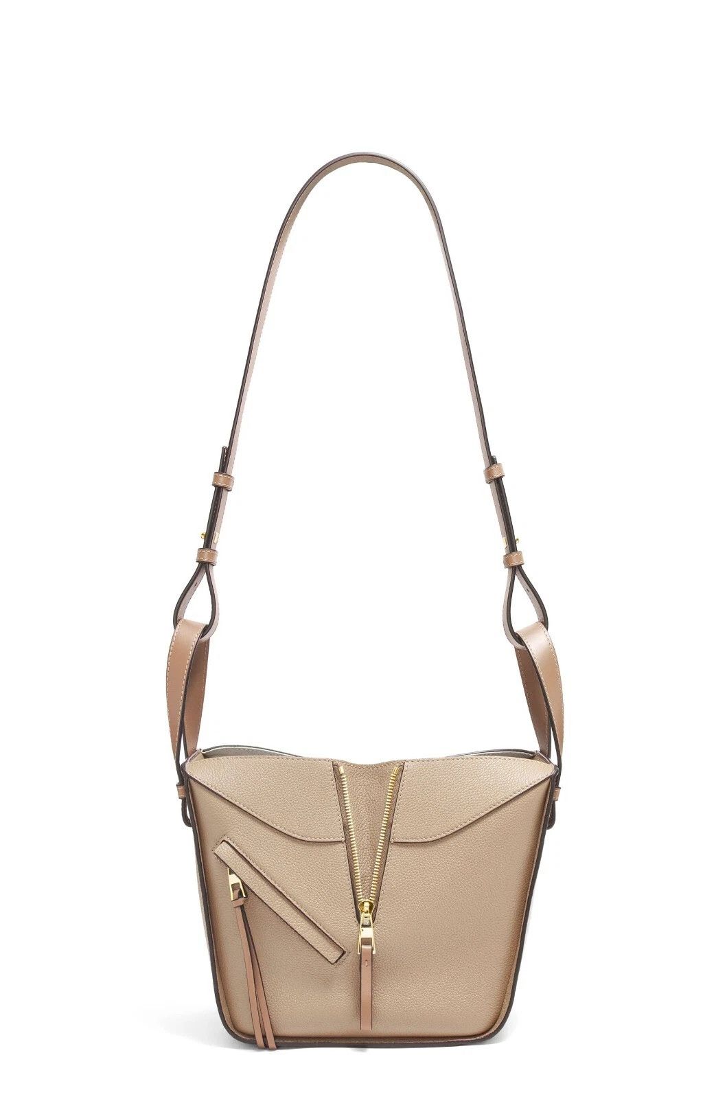 Loewe LOEWE Hammock Compact Sand Leather Handbag New Authentic Size ONE SIZE - 5 Thumbnail