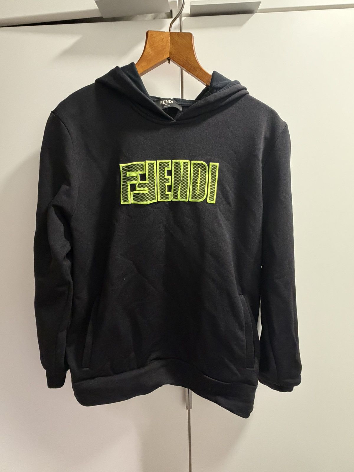 Fendi Fendi black hoodie Size US L / EU 52-54 / 3 - 1 Thumbnail