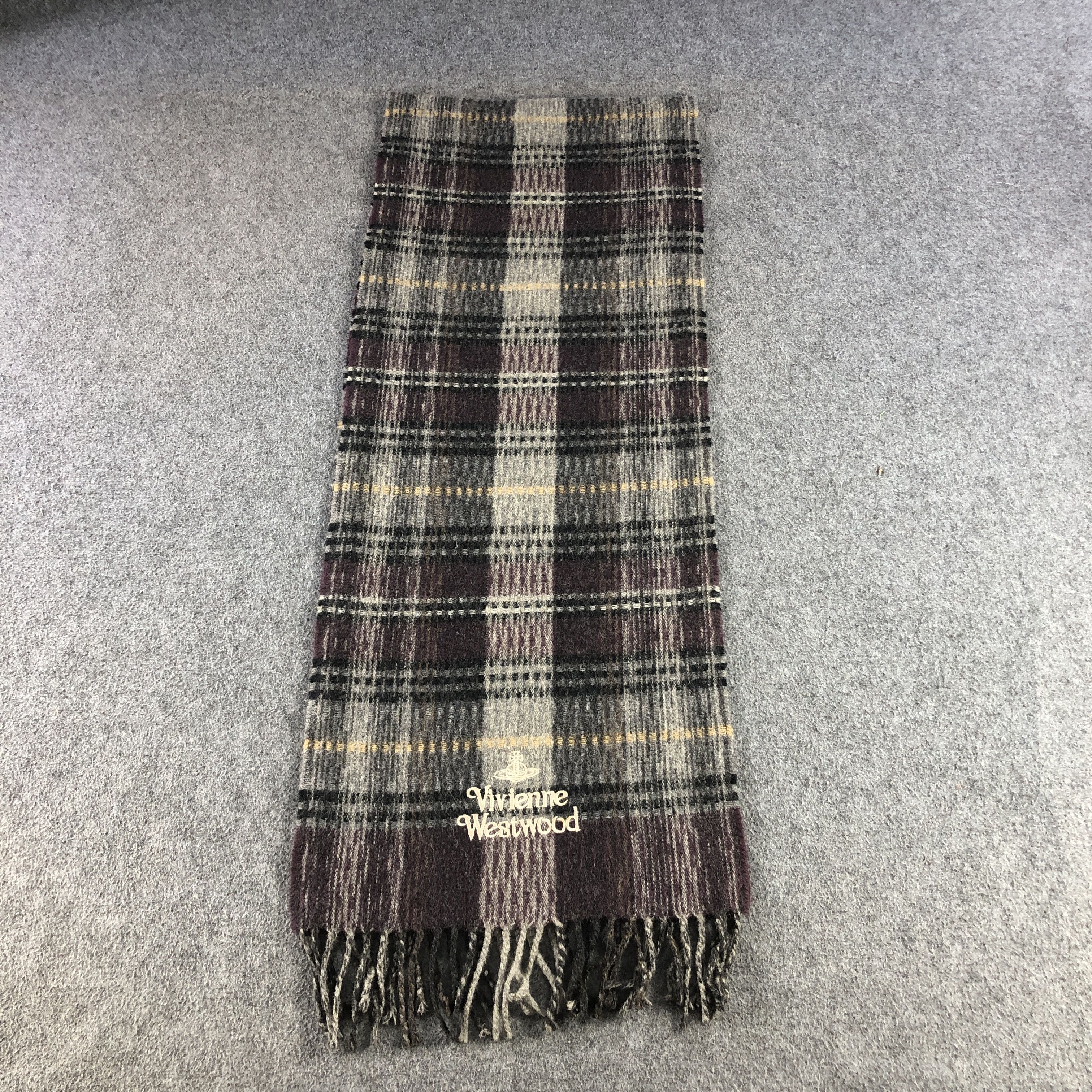 Vivienne Westwood Vivienne Westwood Wool Scarf Muffler V2954 Size ONE SIZE - 1 Thumbnail