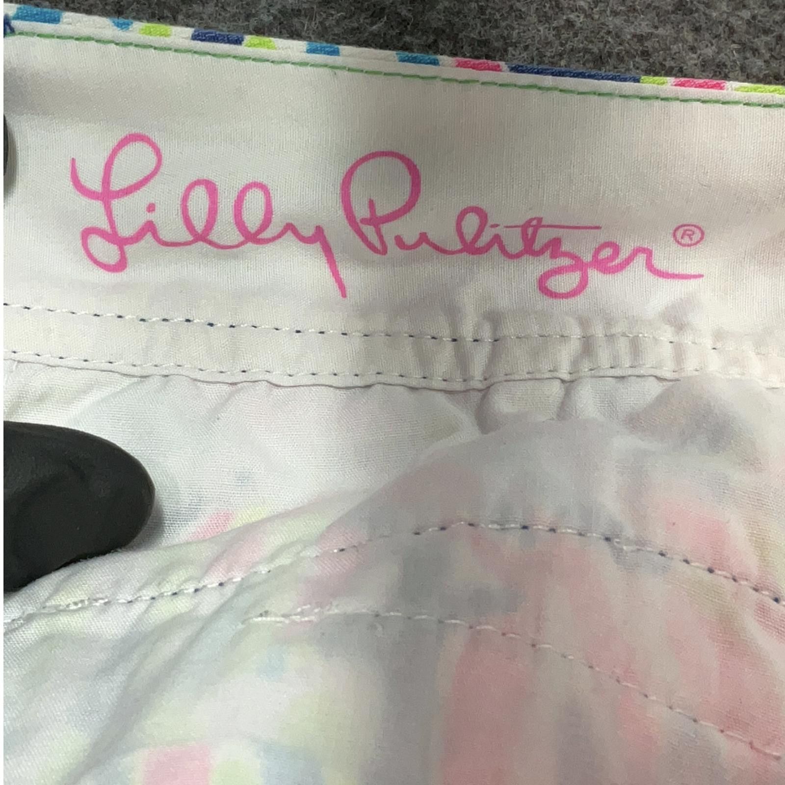 Other Lilly Pulitzer Women's Tropical Print Colored Size 6 Shorts Size 28" / US 6 / IT 42 - 3 Thumbnail