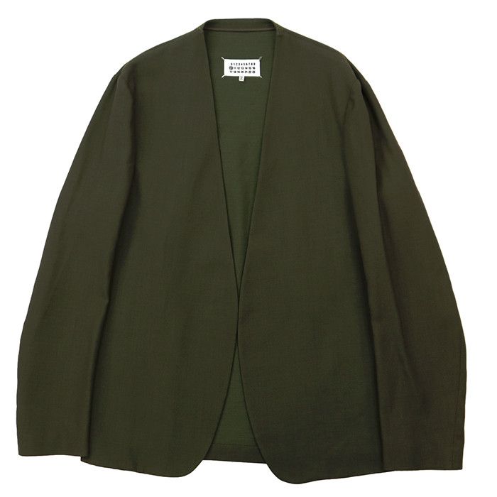 Maison Margiela Maison Margiela Maison Margiela Wool Jacket Textile Outerwear DUTY FREE for USA Size ONE SIZE - 1 Thumbnail