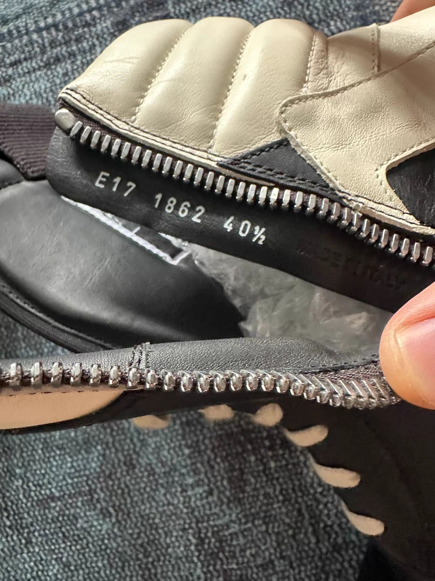Rick Owens Rick Owens Inverted Triangle Hi-Top Sneakers 40.5 Size US 7.5 / EU 40-41 - 6 Thumbnail