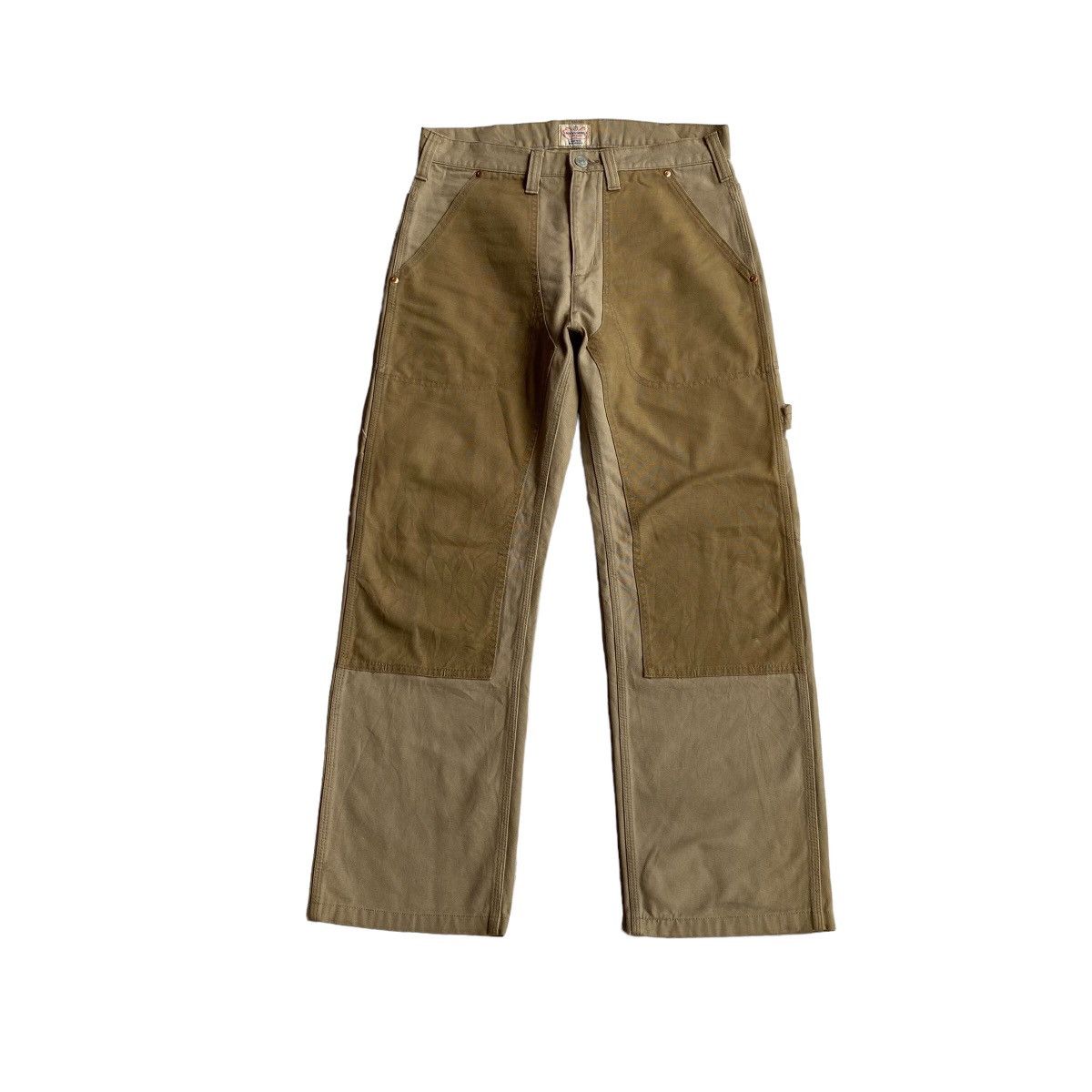 Freewheelers Kojima Genes Over Alls Double Knee Work Pants Size US 32 / EU 48 - 1 Thumbnail