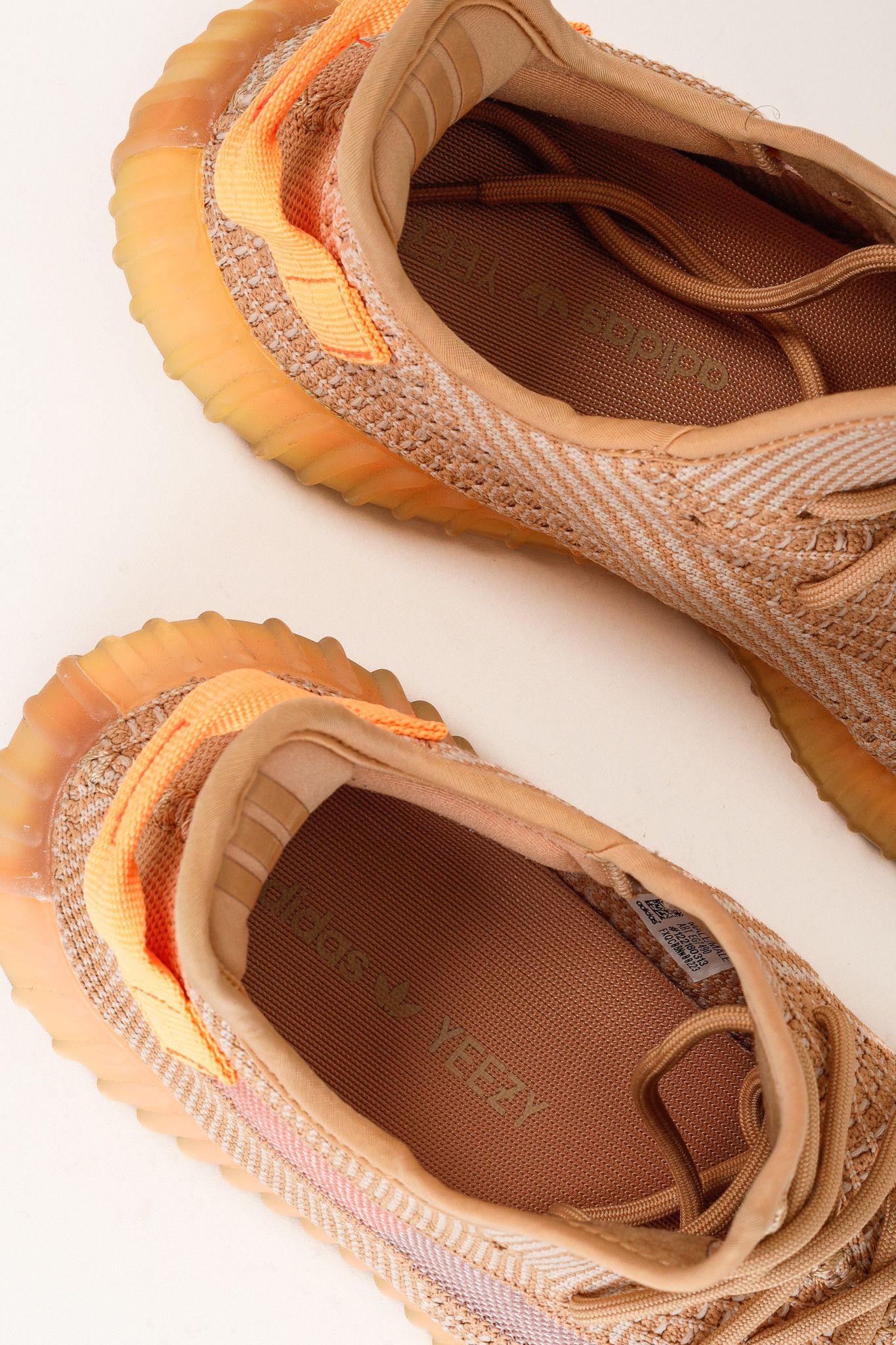 Adish adidas Yeezy Boost 350 v2 Clay Lace-Up Sneakers Size US 9.5 / EU 42-43 - 11 Thumbnail