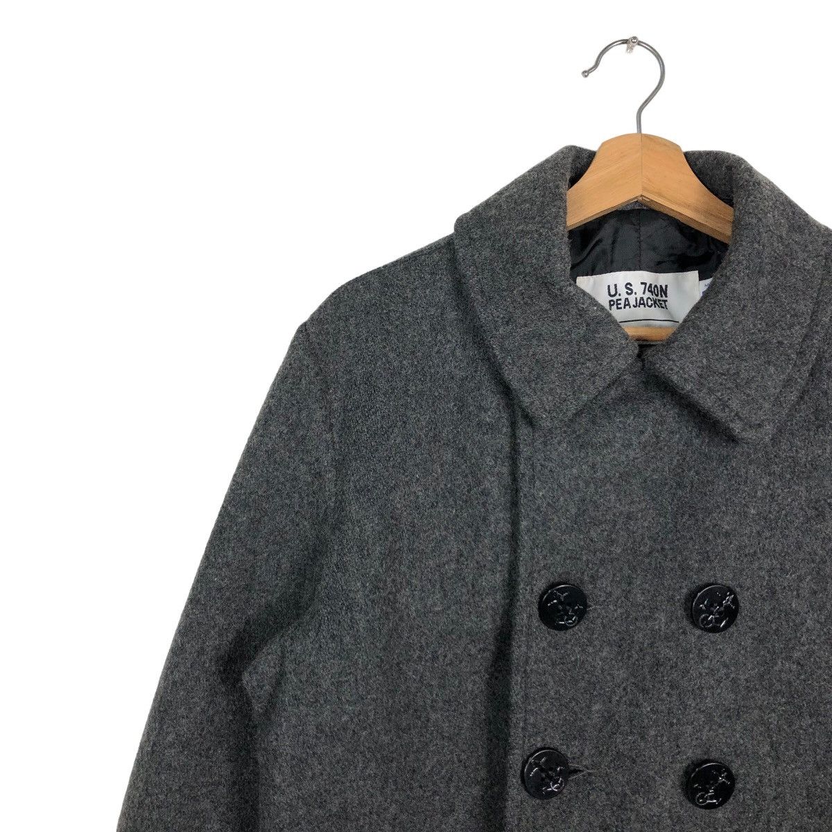 Schott 🔥Double Collar U.S.740N Pea Jacket Schott Made in USA Size US S / EU 44-46 / 1 - 7 Thumbnail