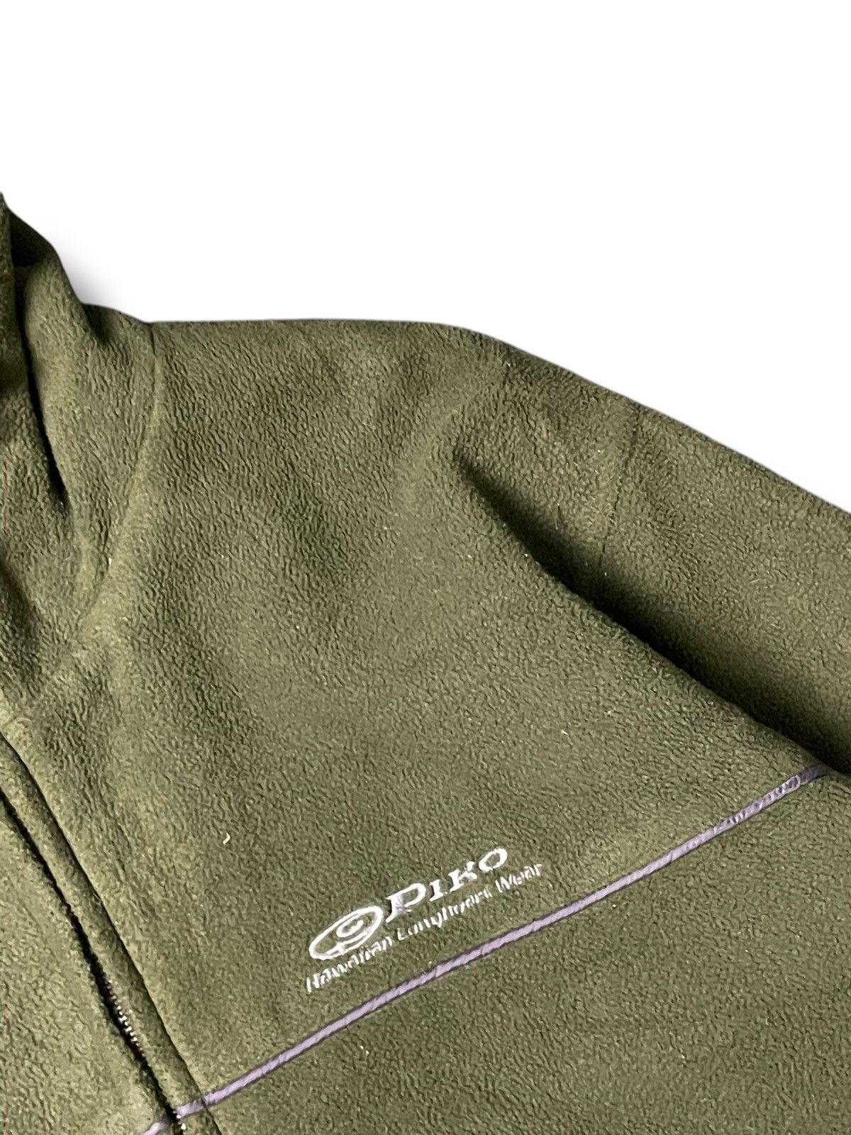 Japanese Brand × Vintage PIKO Brand Fleece Zipper Jacket (62) Size US L / EU 52-54 / 3 - 5 Thumbnail