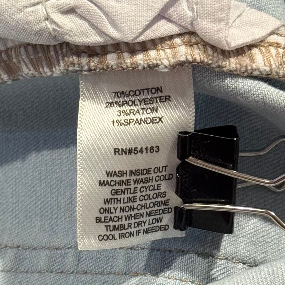 Andrew Marc NWT Marc New York Jeans Wide Leg High Rise Y2K Embellished 6 Size 28" / US 6 / IT 42 - 6 Thumbnail
