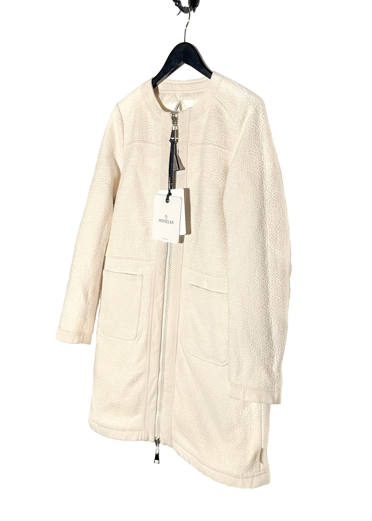 Moncler Moncler Freesia Reversible Tweed Quilted Down Coat - SZ 3 Size L / US 10 / IT 46 - 2 Thumbnail