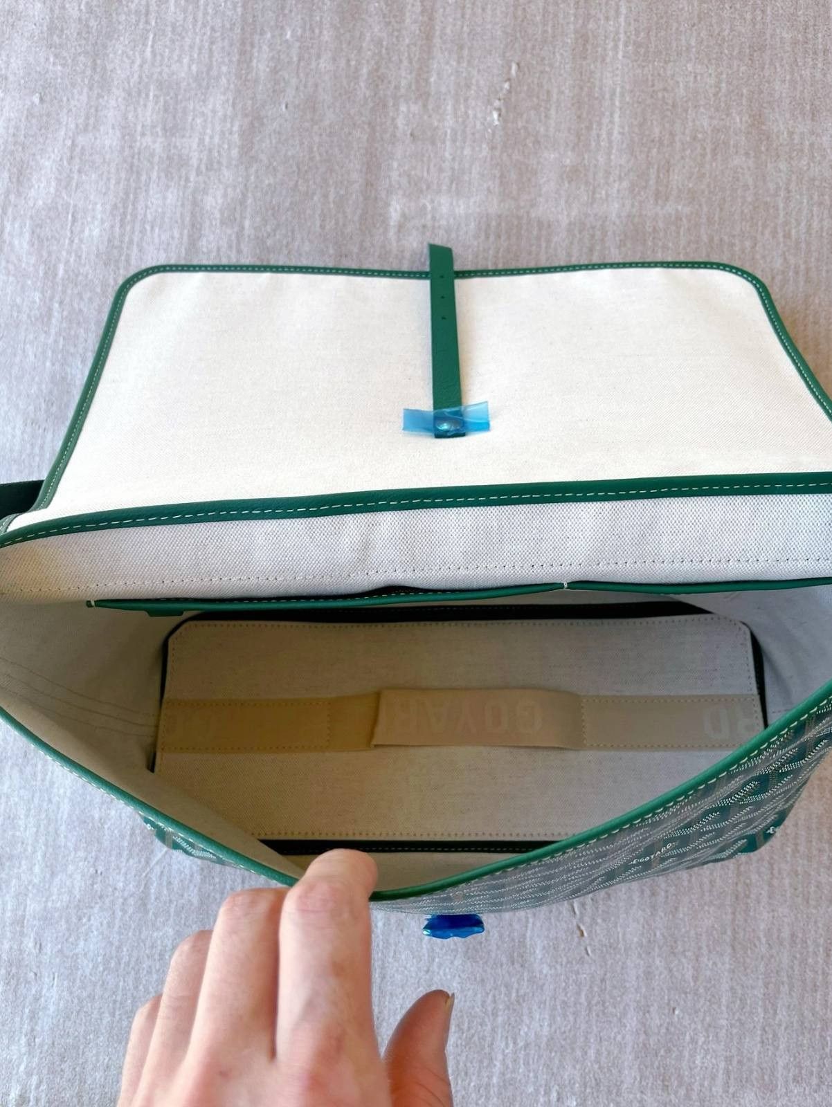 Goyard Goyard Capetien Green MM messenger bag Size ONE SIZE - 5 Thumbnail