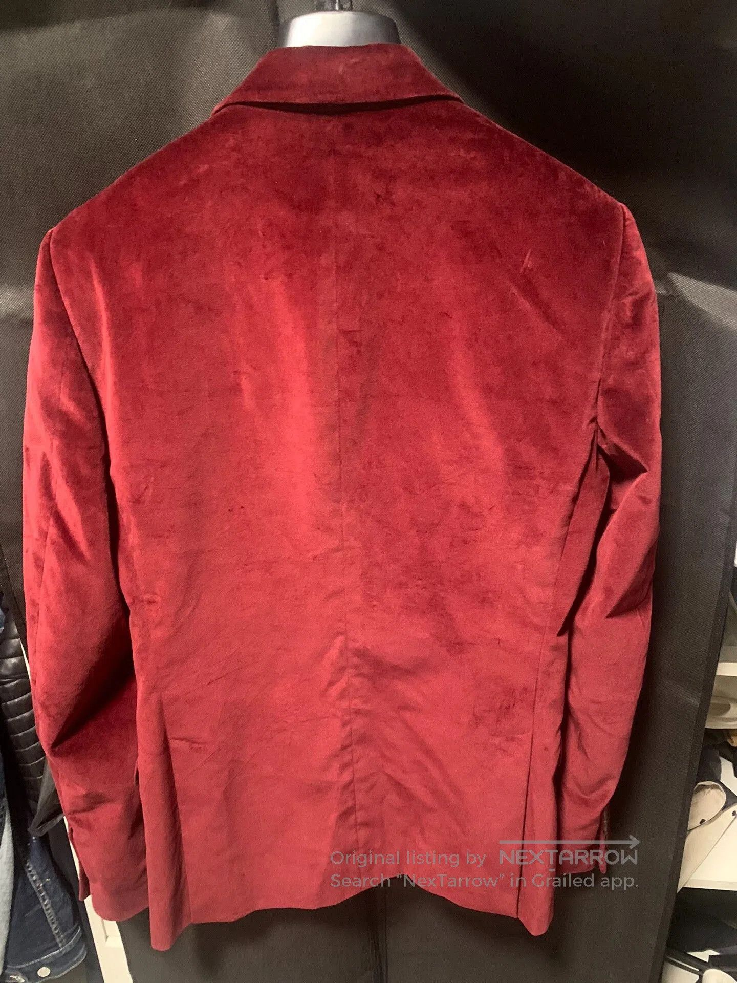 Gucci Gucci Red Velvet Single. Size US S / EU 44-46 / 1 - 2 Thumbnail