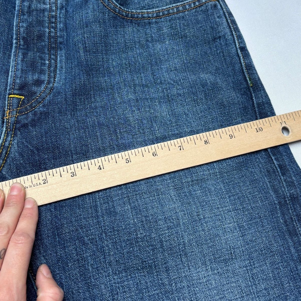 Sid Mashburn $325 Sid Mashburn Japanese Selvedge Indigo Jeans 30x32 Size US 30 / EU 46 - 8 Thumbnail