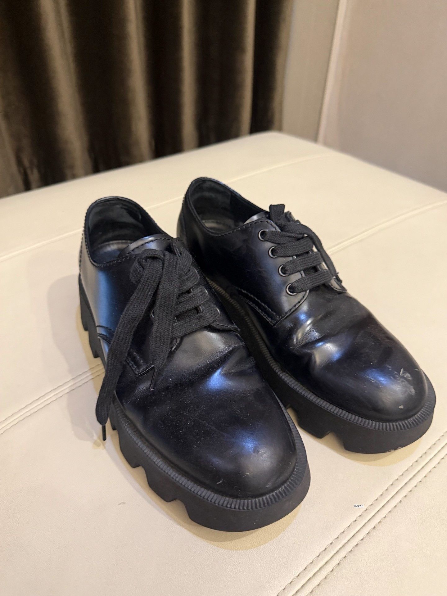 Prada Prada Runway Serrated Derby Loafers Size US 8 / EU 41 - 2 Thumbnail
