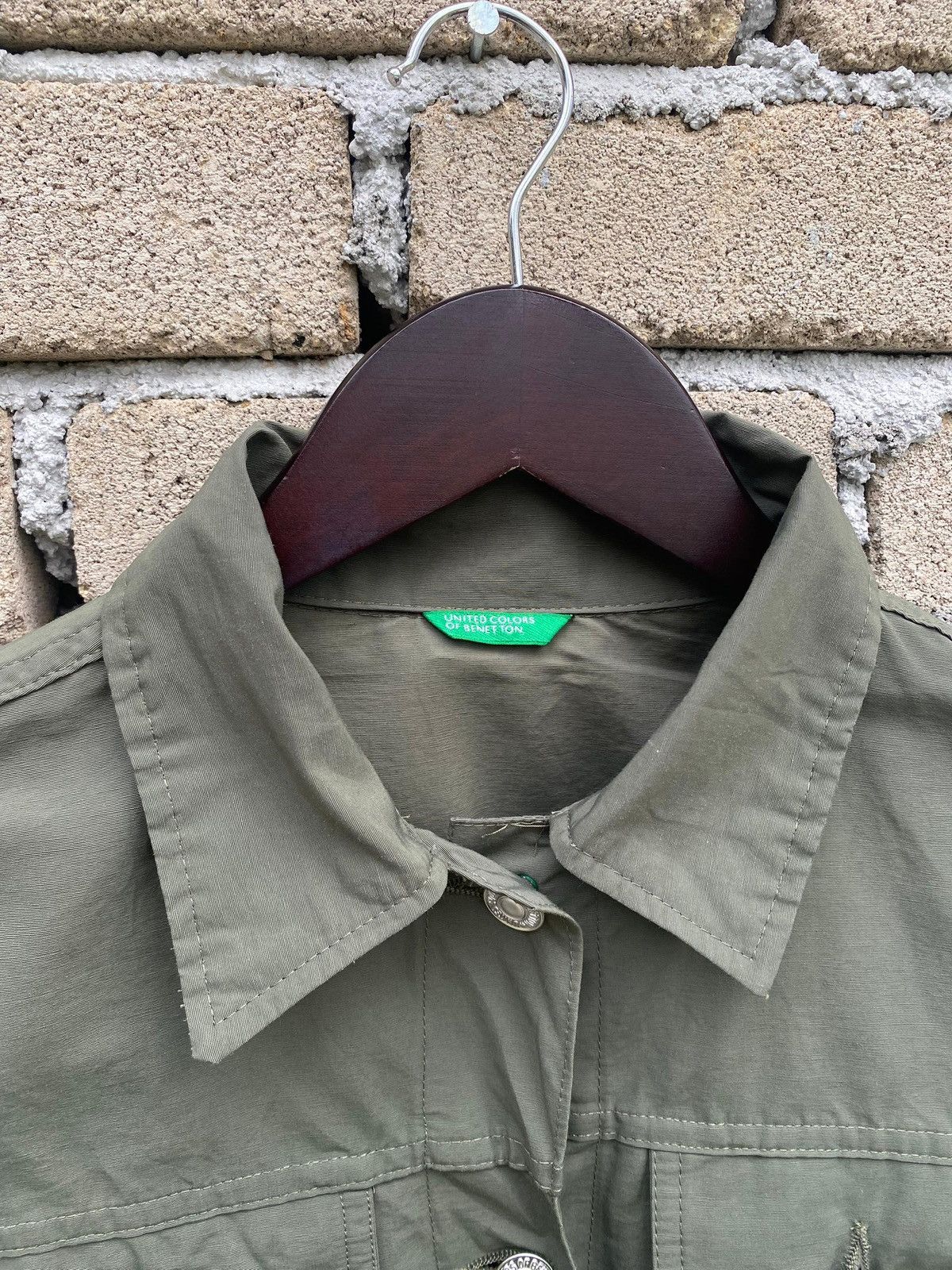United Colors Of Benetton United Colors Of Benetton Trucker Style Jacket Size M / US 6-8 / IT 42-44 - 7 Thumbnail