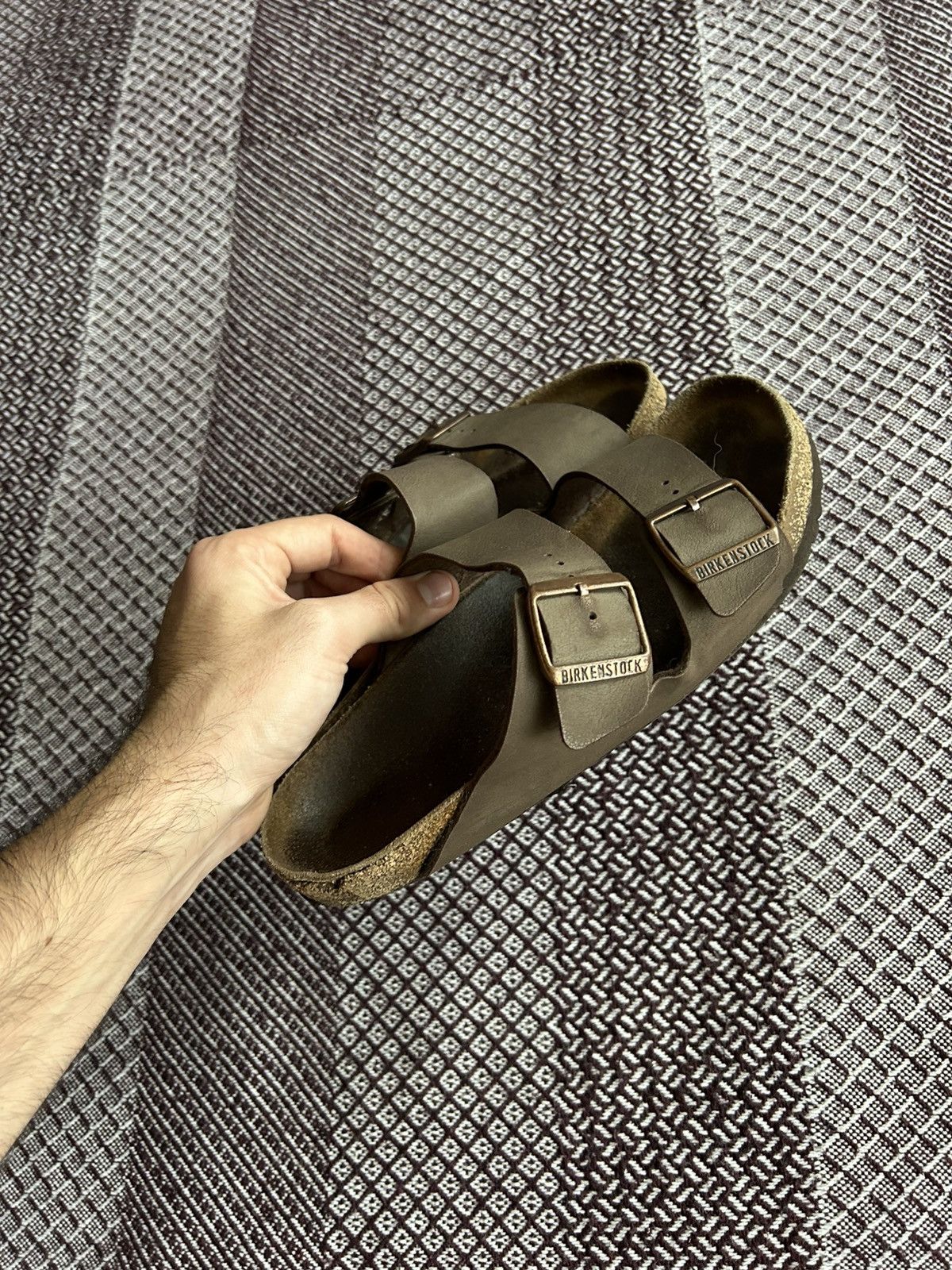 Birkenstock Birkenstock Arizona Oiled Leather Faded Sandals Unisex Sz 39 Size US 9 / IT 39 - 4 Thumbnail