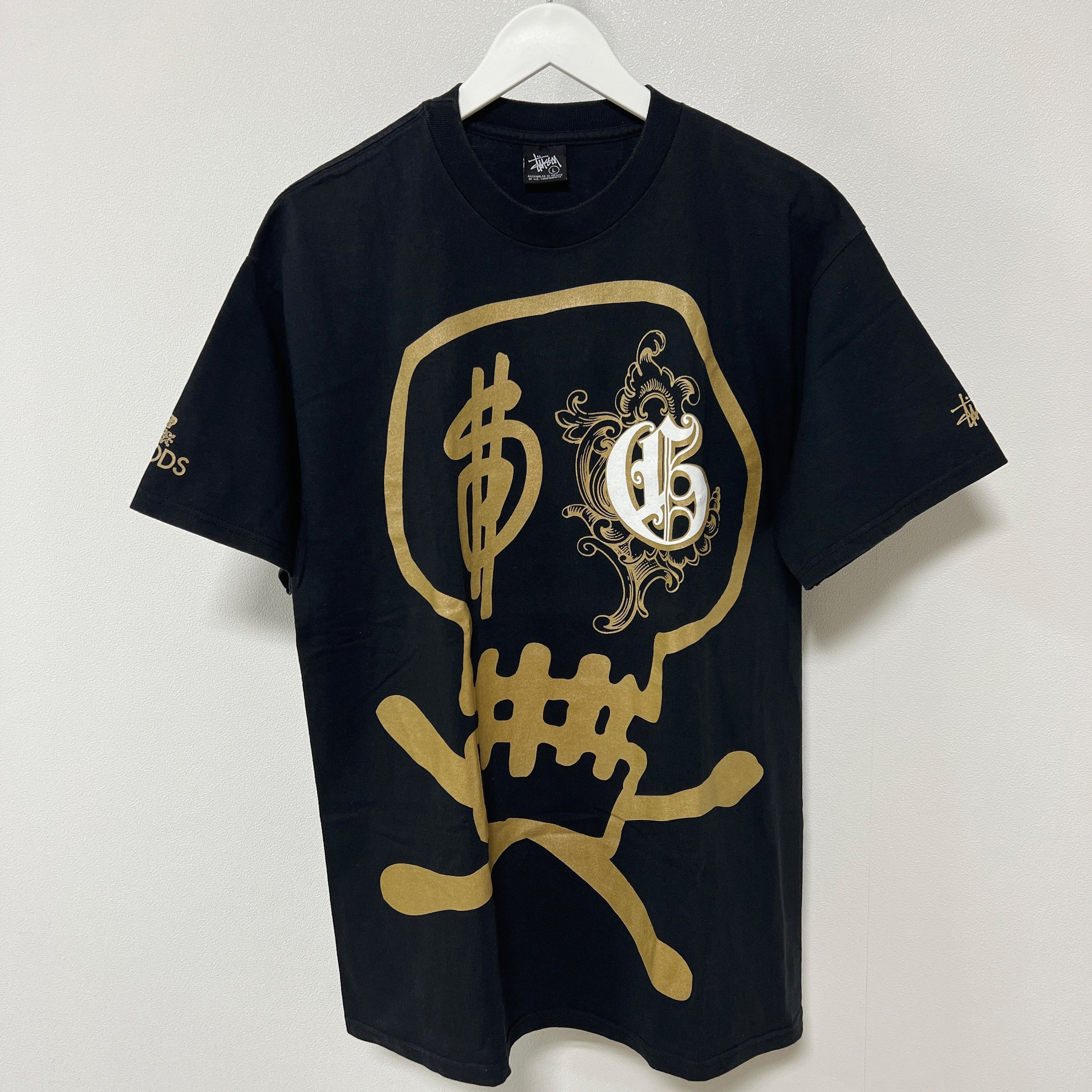 Stussy STUSSY x GOODS 25Anniversary Skull T-Shirt Black Size US L / EU 52-54 / 3 - 3 Thumbnail