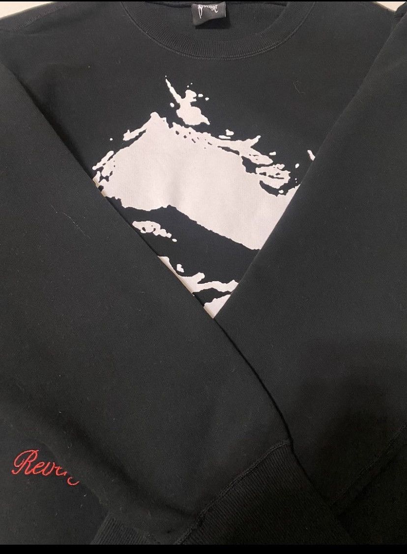 Revenge REVENGE FACE BLACK CREWNECK Size US L / EU 52-54 / 3 - 9 Thumbnail