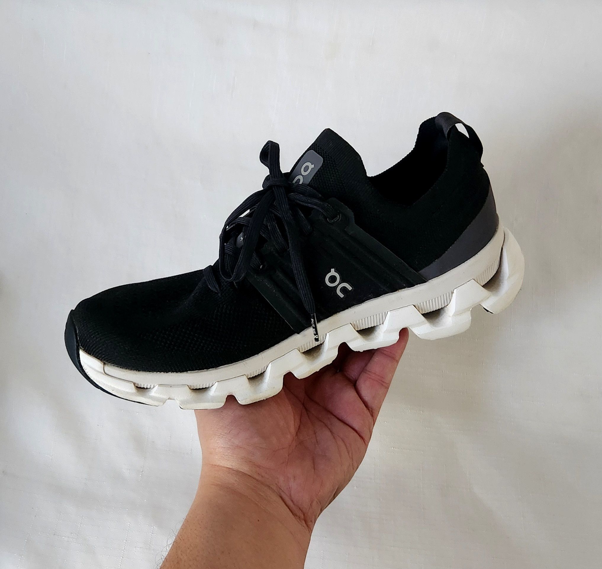 On On Cloud Swift 3 running sneakers Black white SZ 10 Women's Size US 10 / IT 40 - 4 Thumbnail