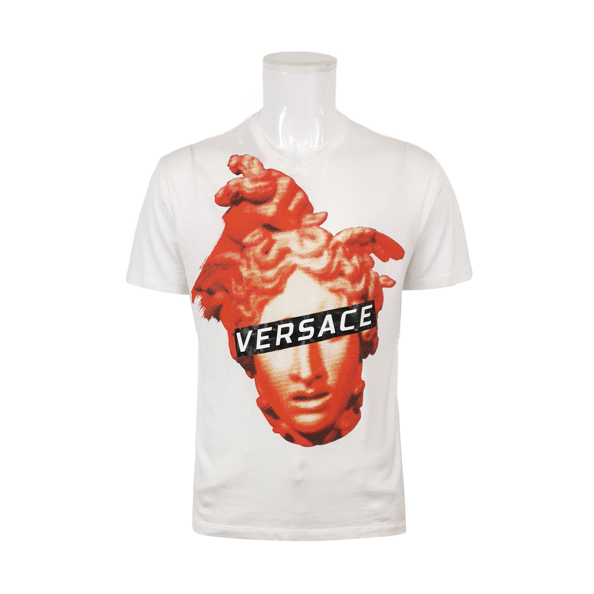 Versace Versace Men m Short Sleeve Shirts Size US M / EU 48-50 / 2 - 1 Thumbnail