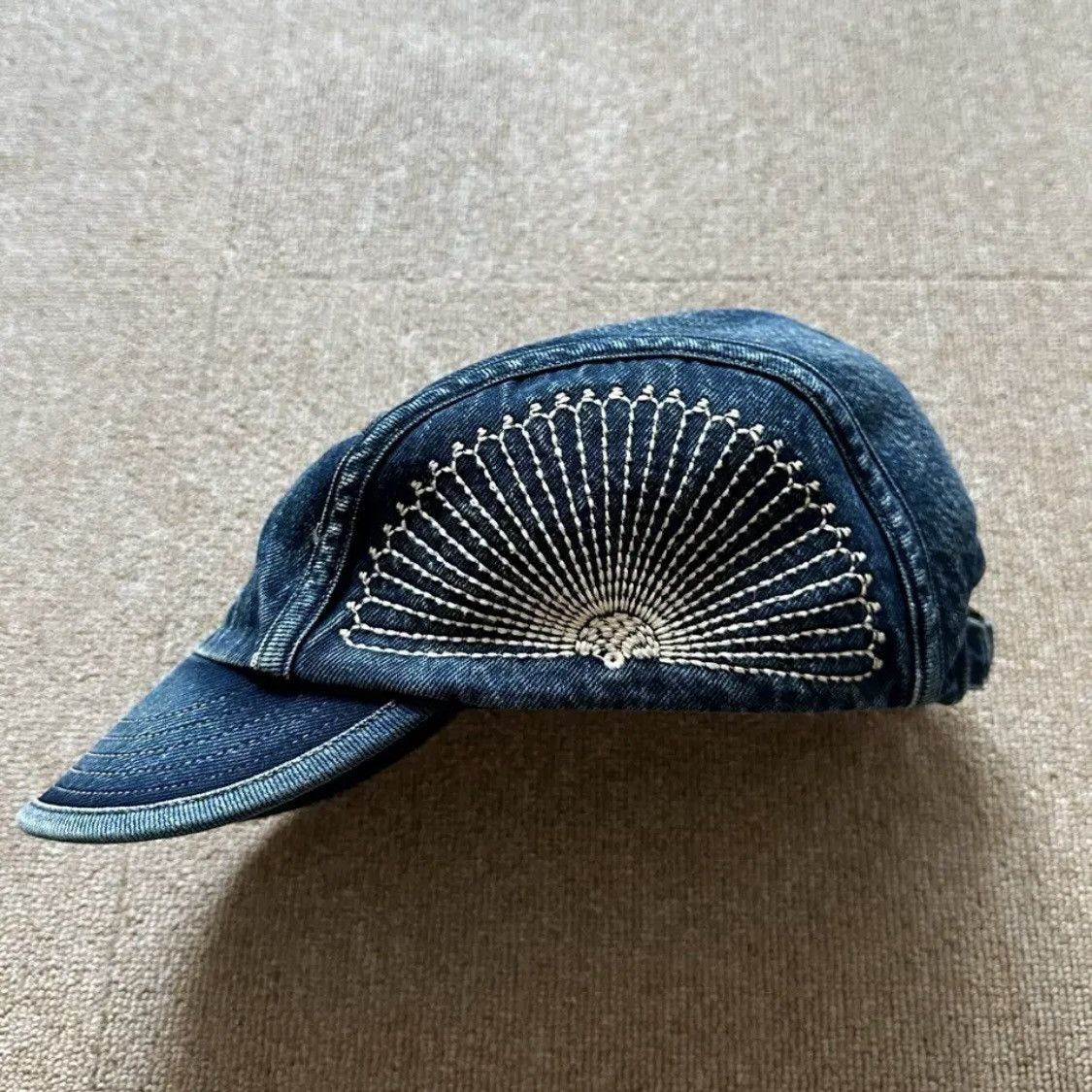 Kapital Kapital Sashiko Denim Cap Size ONE SIZE - 3 Thumbnail