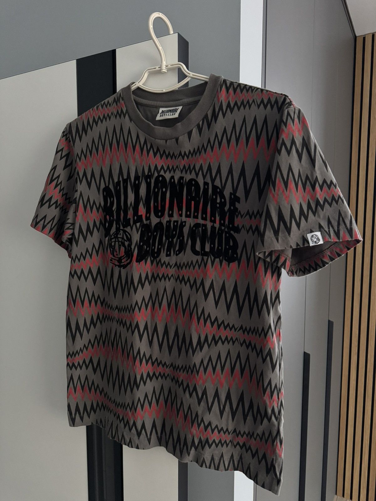 Billionaire Boys Club Billionaire Boys Club T-Shirt Big Logo Velours Luxury XS-S Size US S / EU 44-46 / 1 - 1 Thumbnail