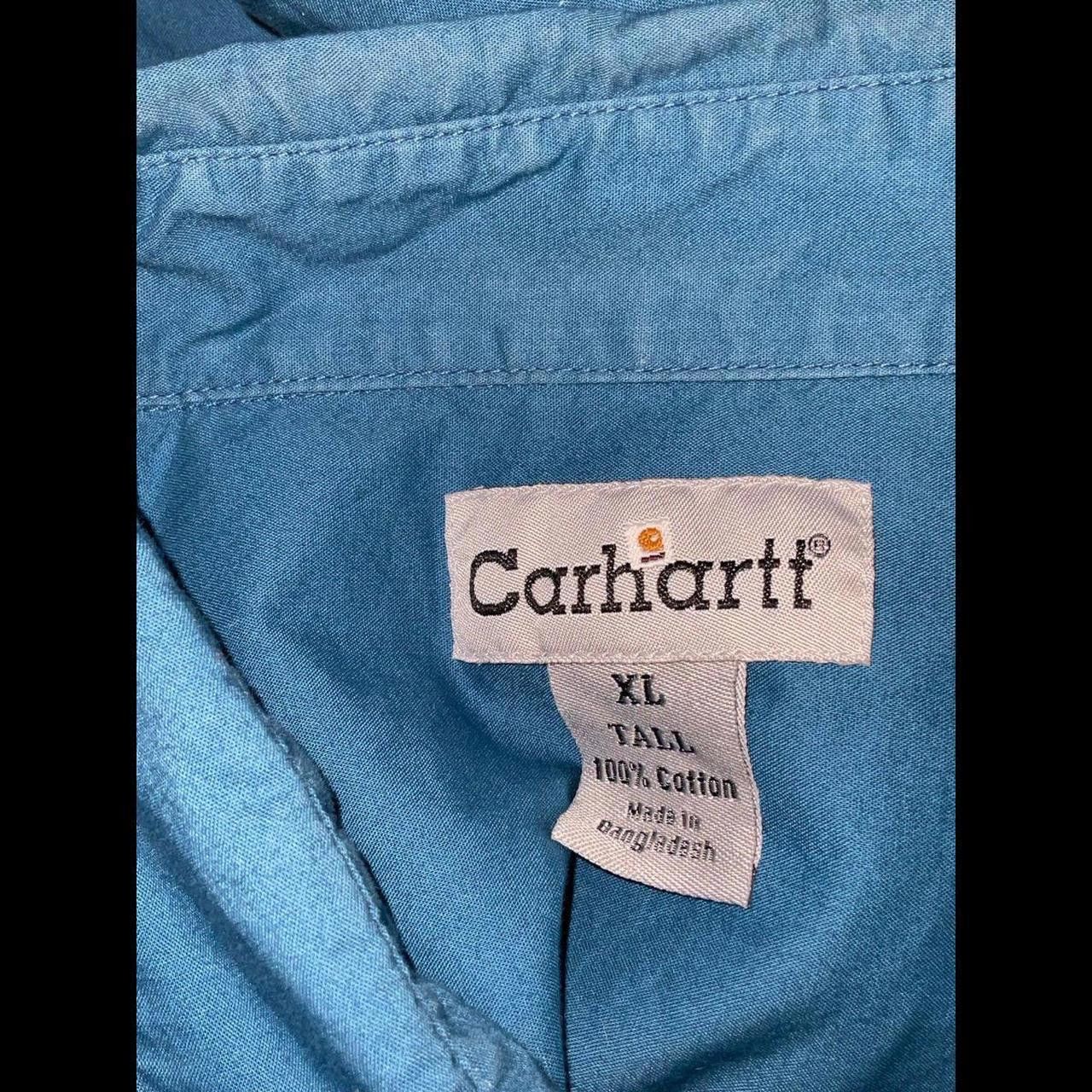 Carhartt Mens Used Blue Denim Carhartt 94f2 Size US XL / EU 56 / 4 - 4 Thumbnail