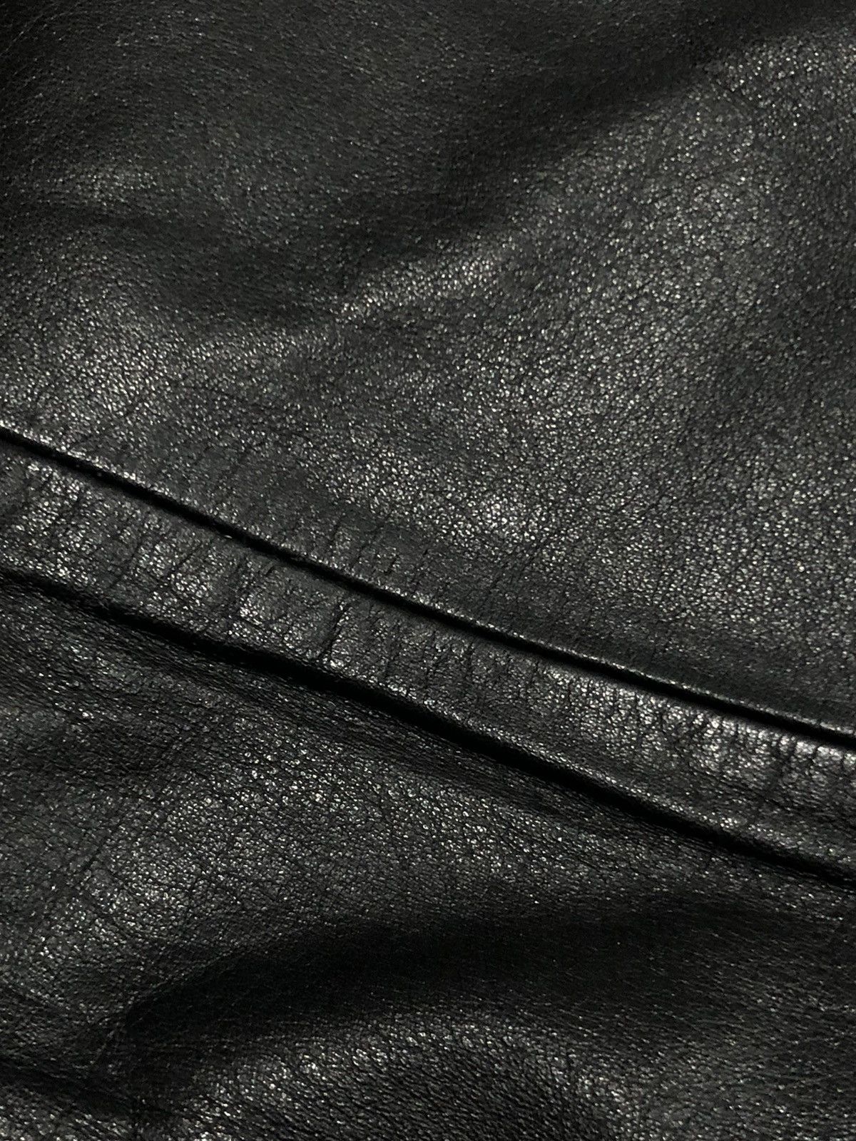 Banana Republic × Vintage Vtg 90s Banana Republic Leather Five Pocket Pants Size US 30 / EU 46 - 3 Thumbnail