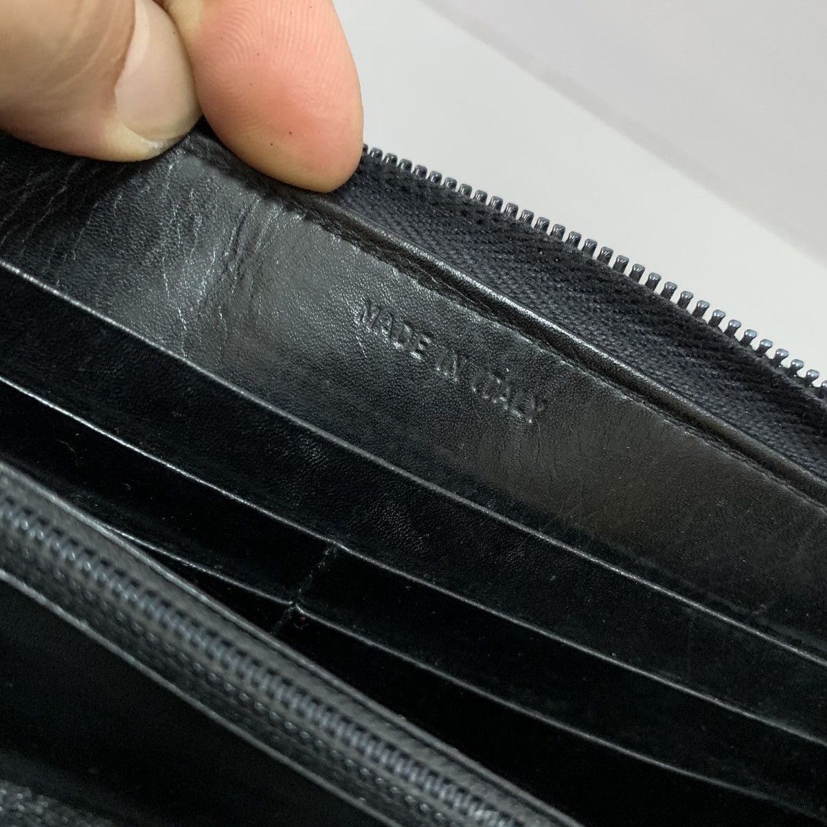 Prada Prada Leather Long Wallet Size ONE SIZE - 12 Thumbnail