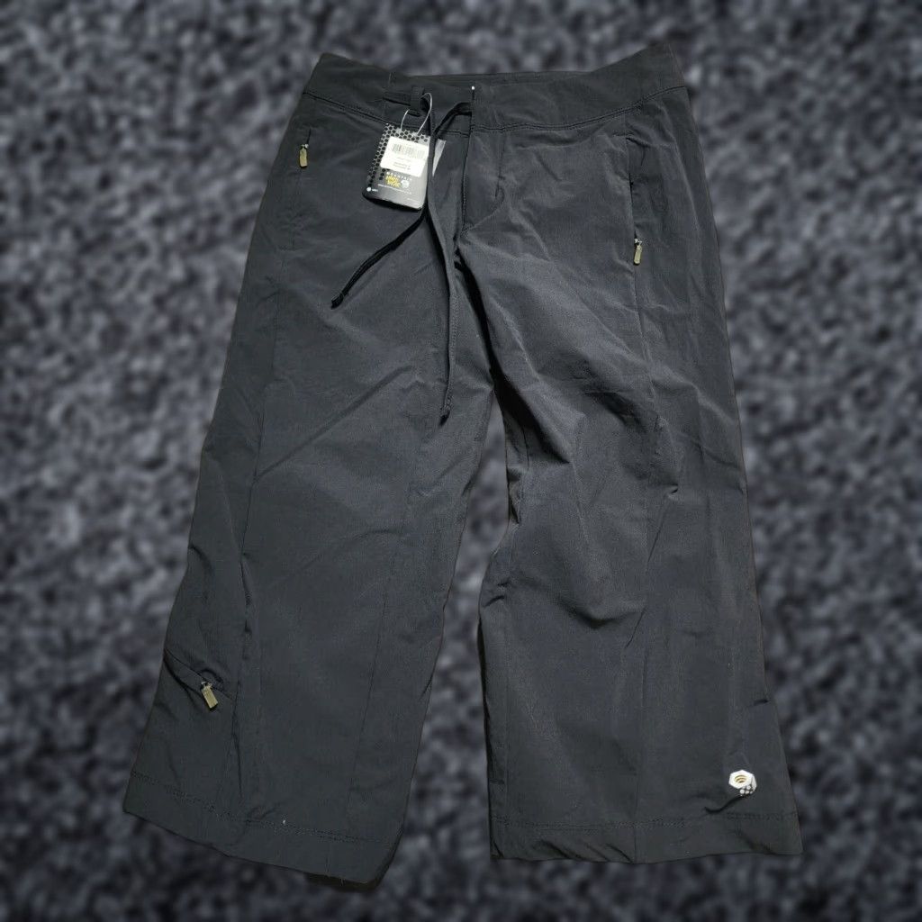 Mountain Hardwear Mountain Hardwear Womens Ellinor Charcoal Black Cropped Hiking Pants Size 4 Size 27" / US 4 / IT 40 - 1 Thumbnail