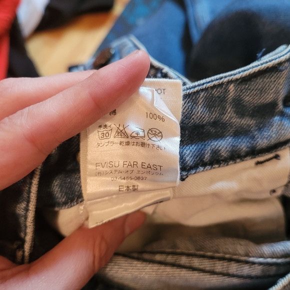 Evisu Y2k Evisu Donna Flared Jeans Light Wash - Size 25 Size 25" / US 0 / IT 36 - 5 Thumbnail