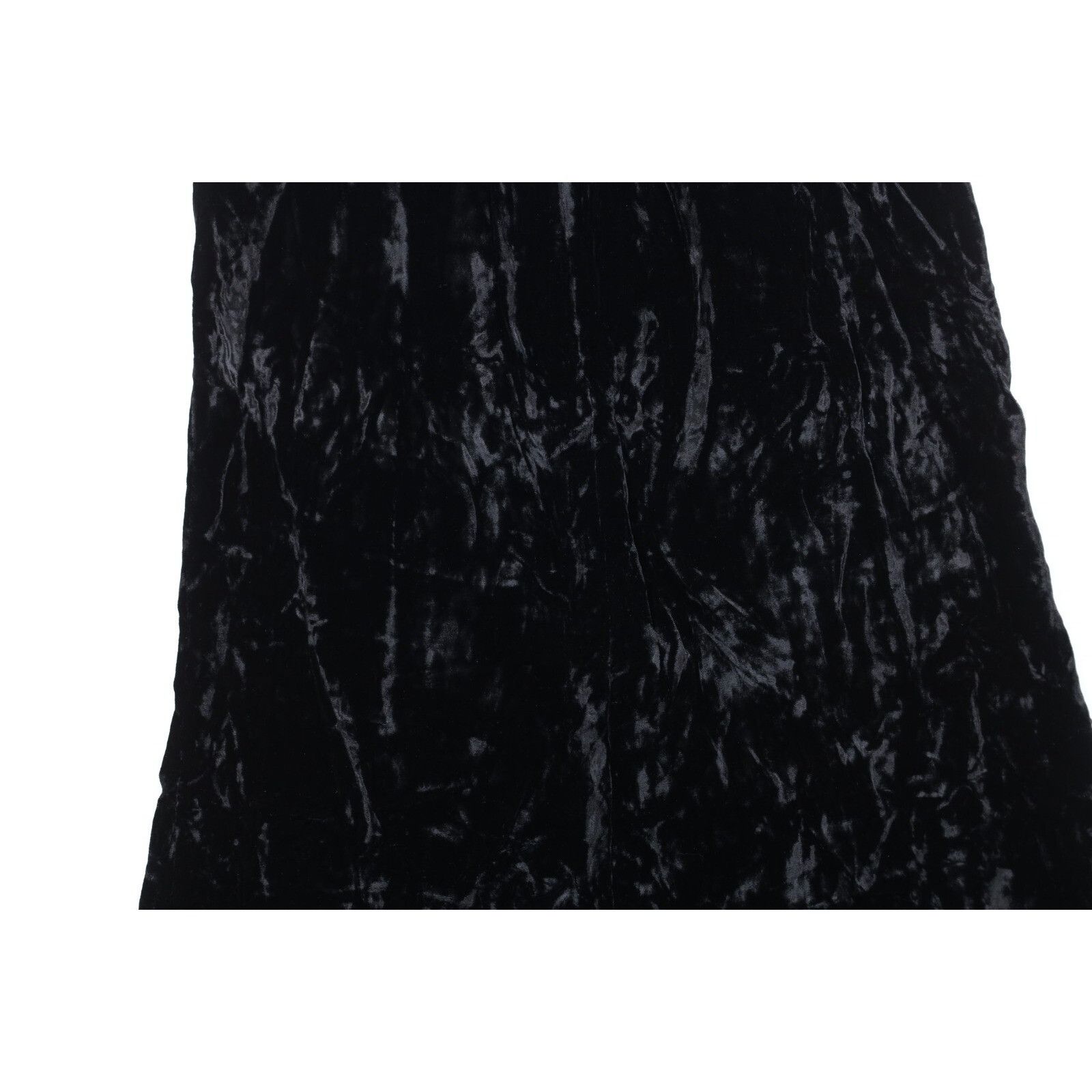 Vintage Vintage 60s 70s Crushed Velvet Velour Full Length Skirt Size 32" / US 10 / IT 46 - 3 Thumbnail