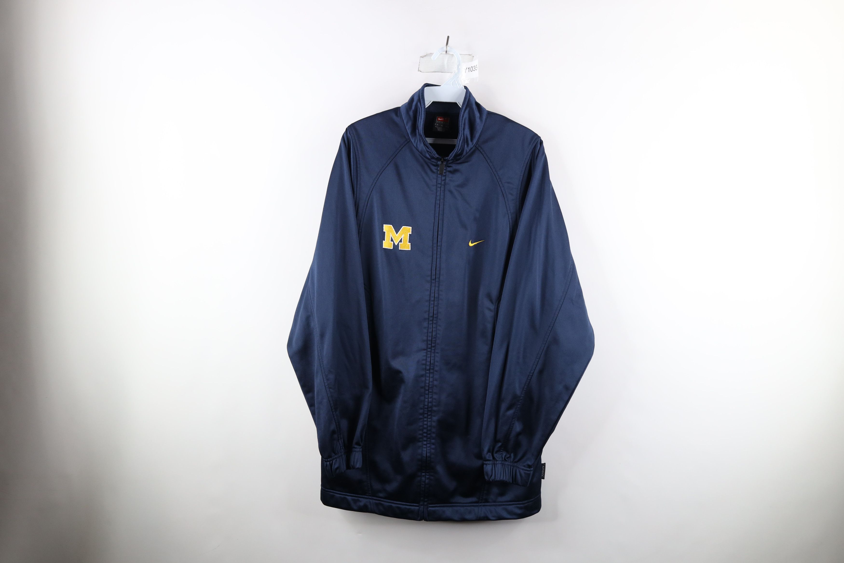Vintage Nike University of Michigan Football Full Zip Jacket