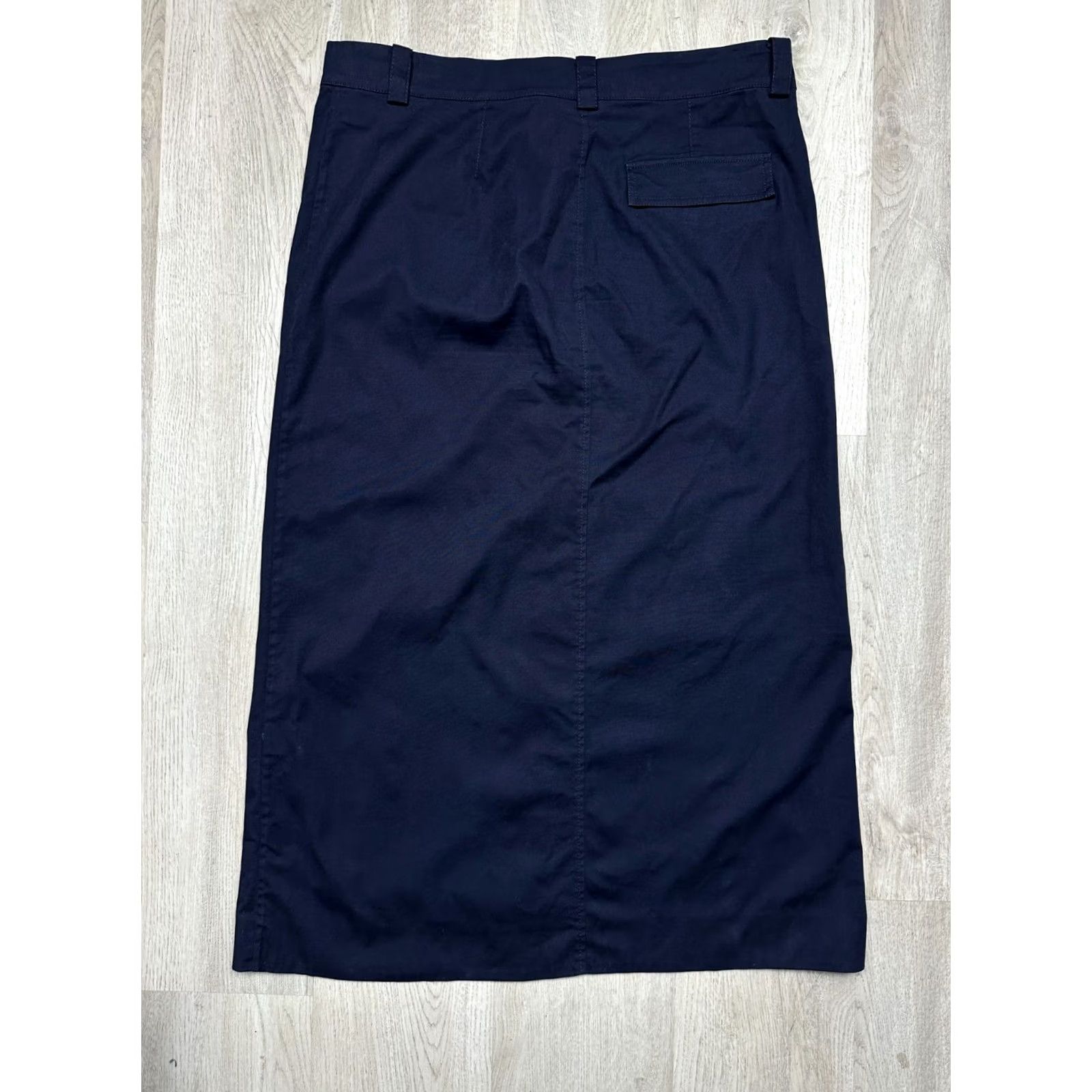 Cos COS Maxi Skirt Womens EUR 44 XS L Blue Cotton Long Skirt Country: N/A Size 36" / US 14 / IT 50 - 5 Thumbnail