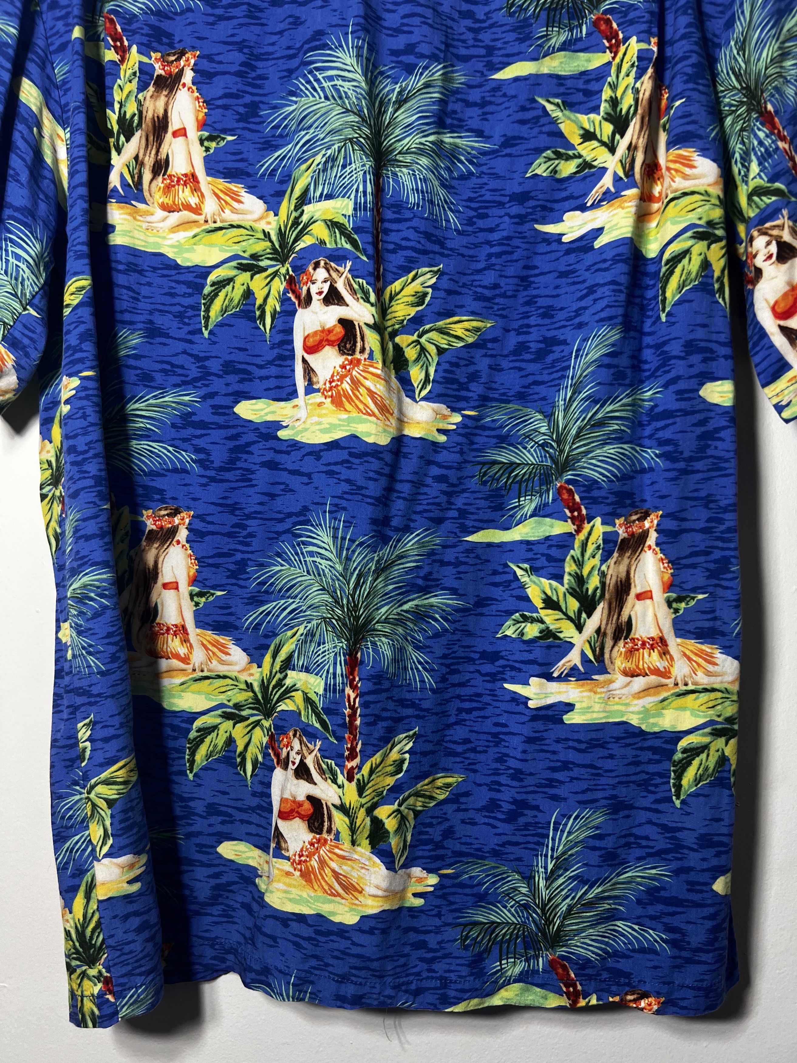 Vintage Vintage Hilo Hatties Hula Dancer Hawaiian Print Shirt Size US S / EU 44-46 / 1 - 8 Thumbnail