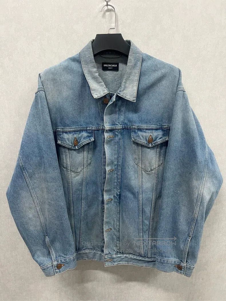 Balenciaga Balenciaga Multi-Zipper Denim Jacket Size US L / EU 52-54 / 3 - 1 Thumbnail