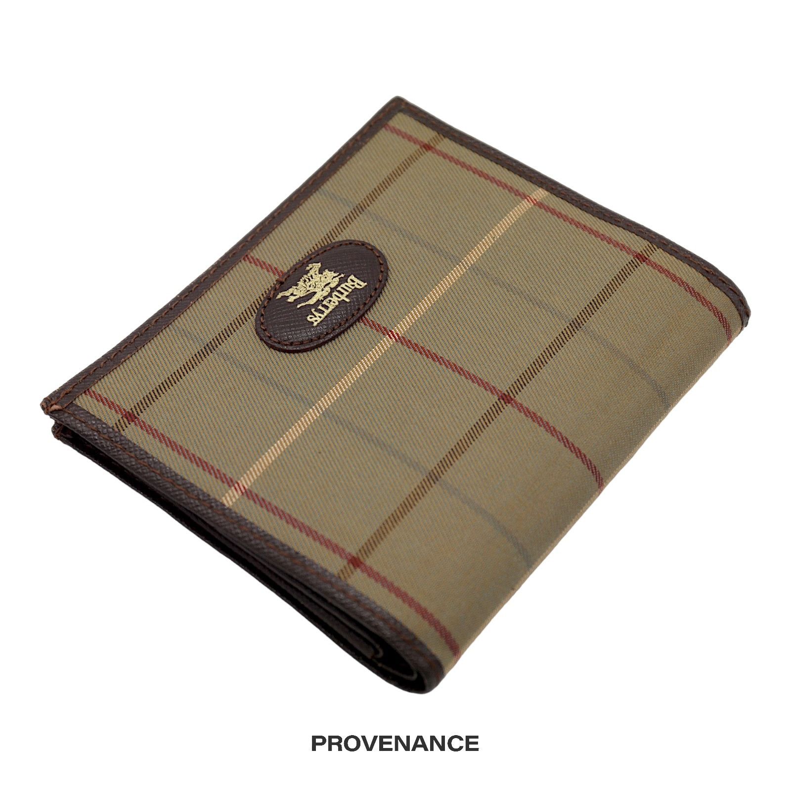 Burberry 🔴 Burberry Horizontal Bifold Wallet - Vintage Check Size ONE SIZE - 3 Thumbnail