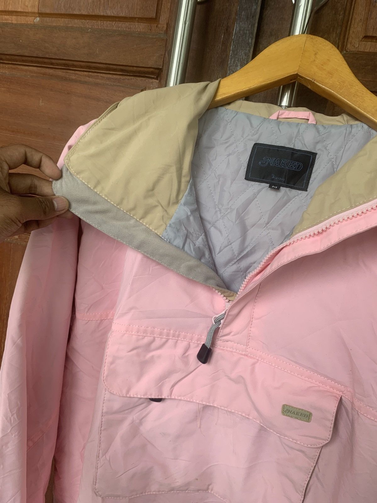 Japanese Brand Vintage Naked Cagoule Jackets Size L / US 10 / IT 46 - 4 Thumbnail
